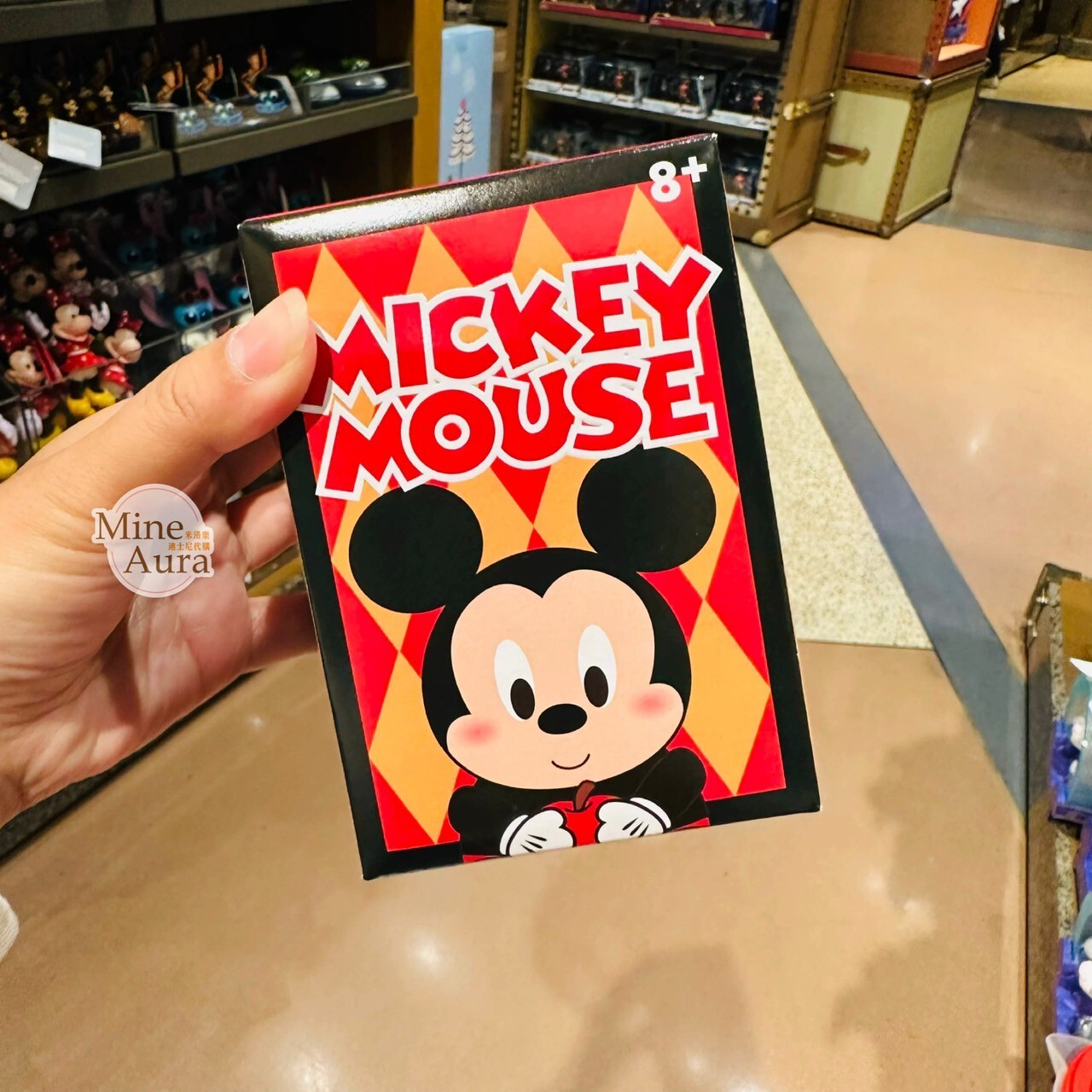 米奇 Mickey 與好友們 Q版造型 電動搖搖 玩具 擺飾品 盲選盒 盲盒 -上海迪士尼樂園