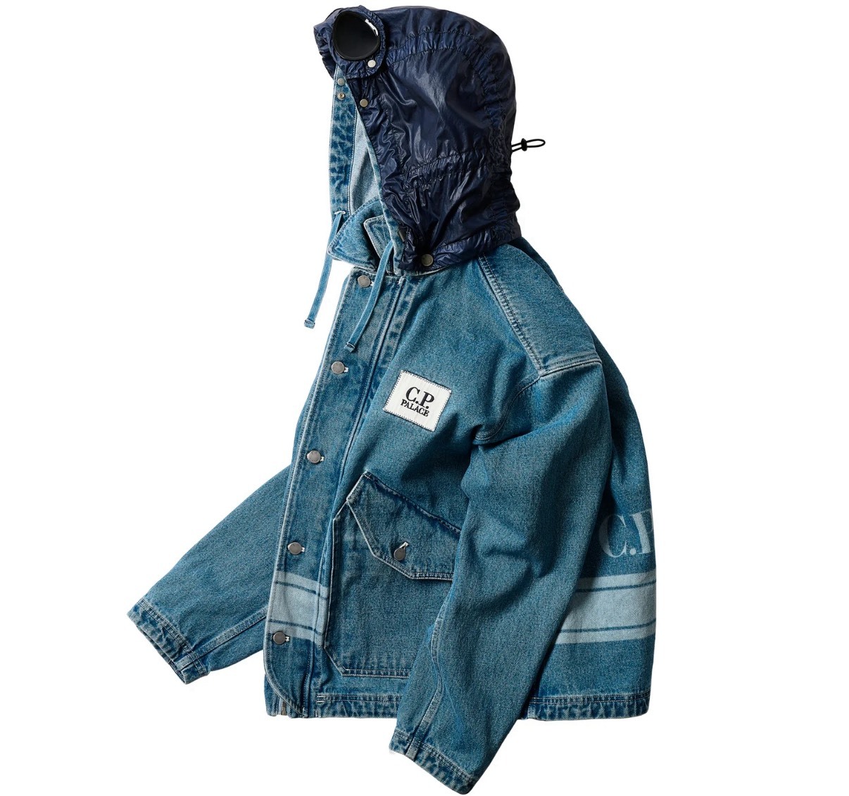 PALACE x C.P. Company 護目鏡牛仔外套