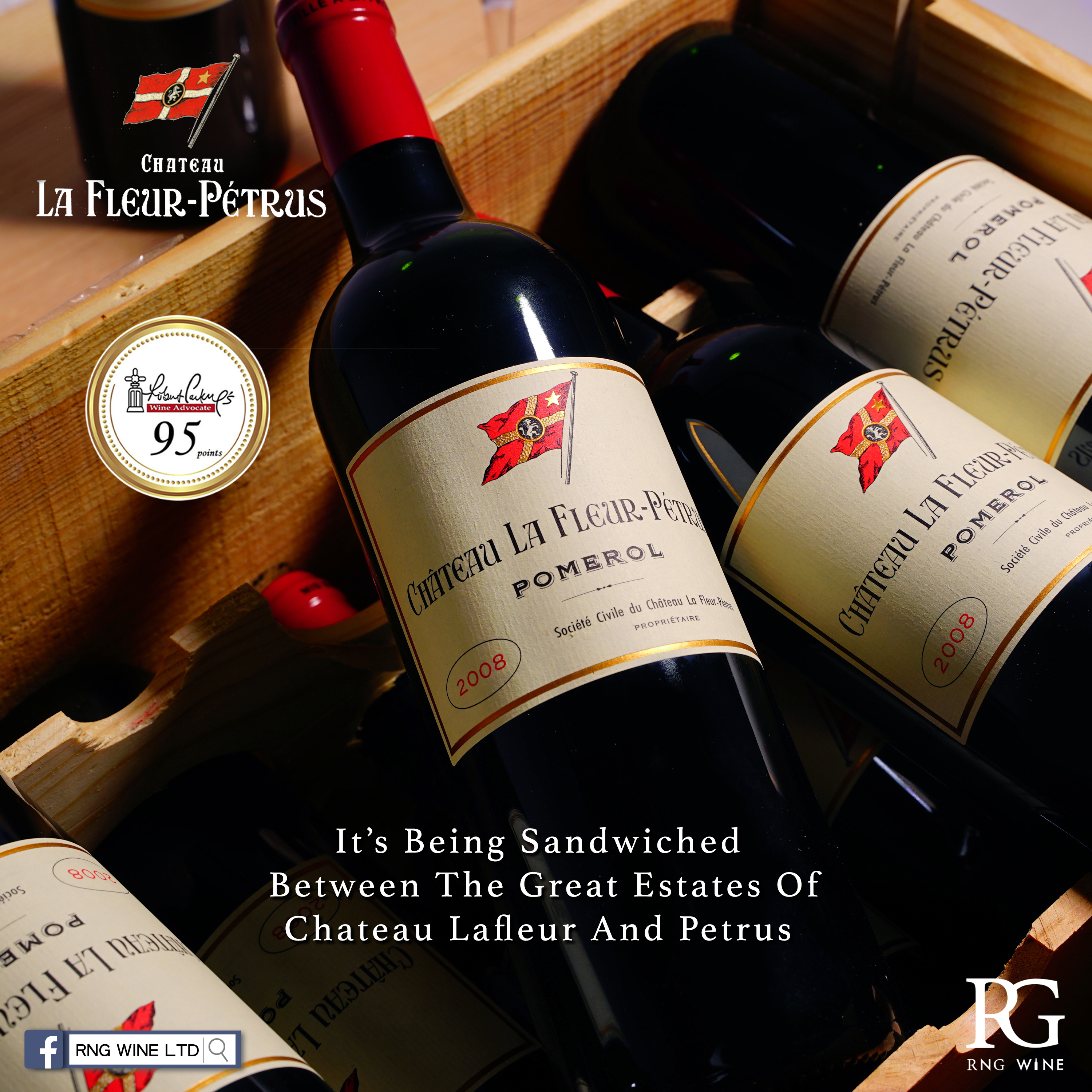 Chateau La Fleur Petrus 2008 (RP95)