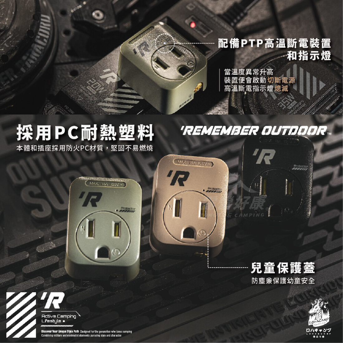 【樂活不露】3轉2轉接頭 EC-01 GJ12