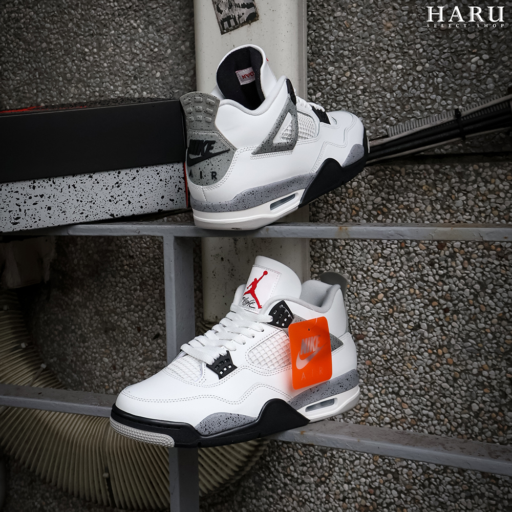 NIKE AIR JORDAN 4 OG "WHITE CEMENT" 2025 AJ4 白水泥 籃球鞋 復古休閒鞋 FV5029-100