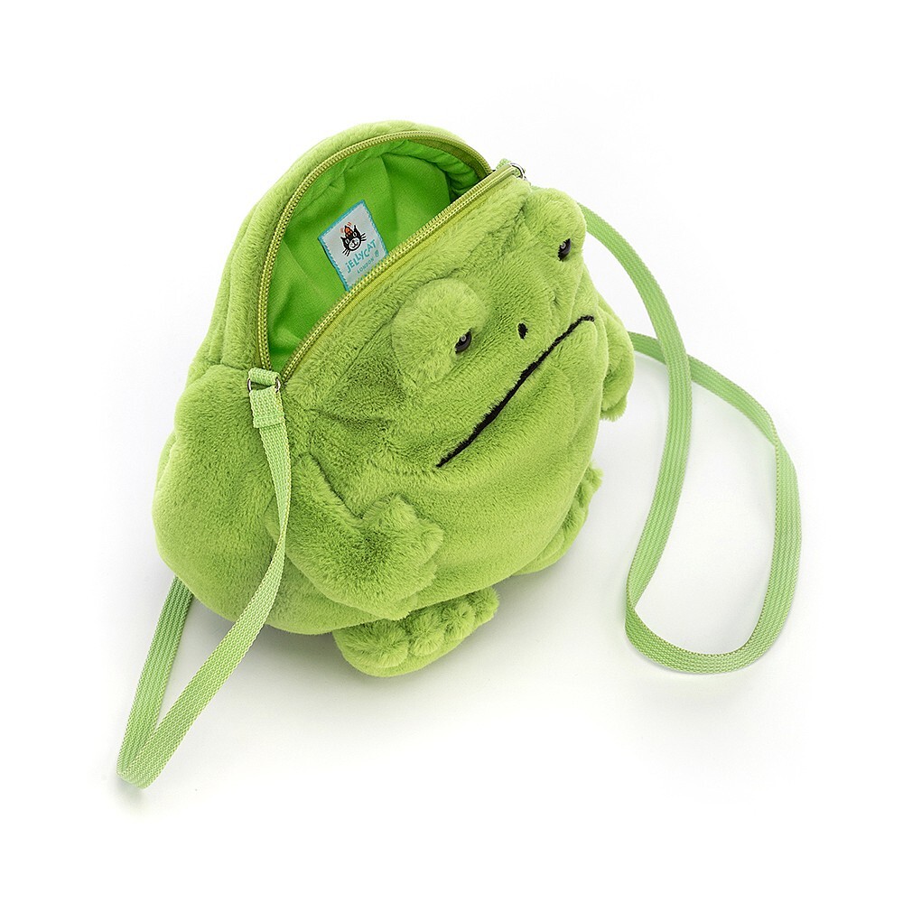 Jellycat Ricky Rain Frog Bag 哭哭蛙斜背包