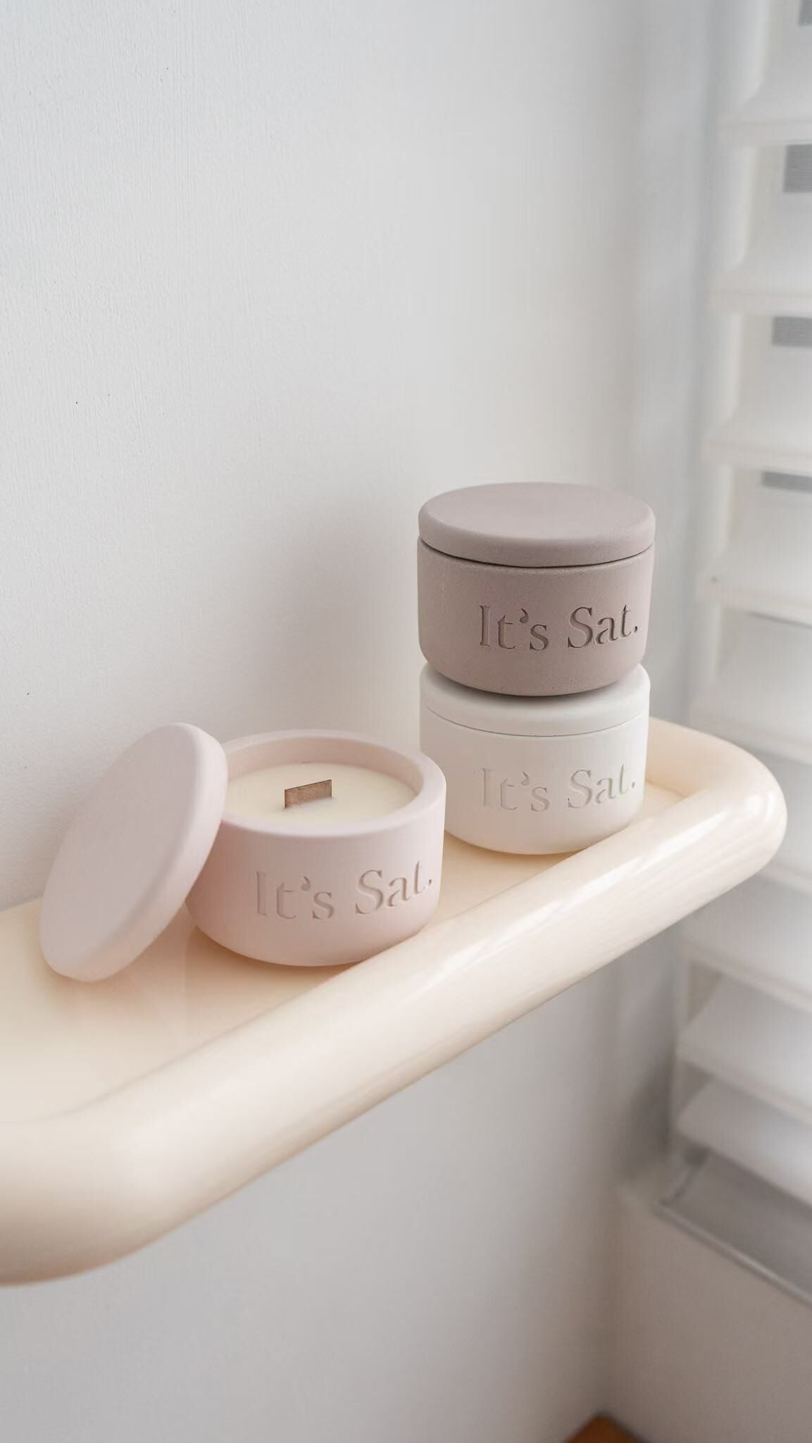 MYUMYU × It’s Saturday精選水泥香氛蠟燭