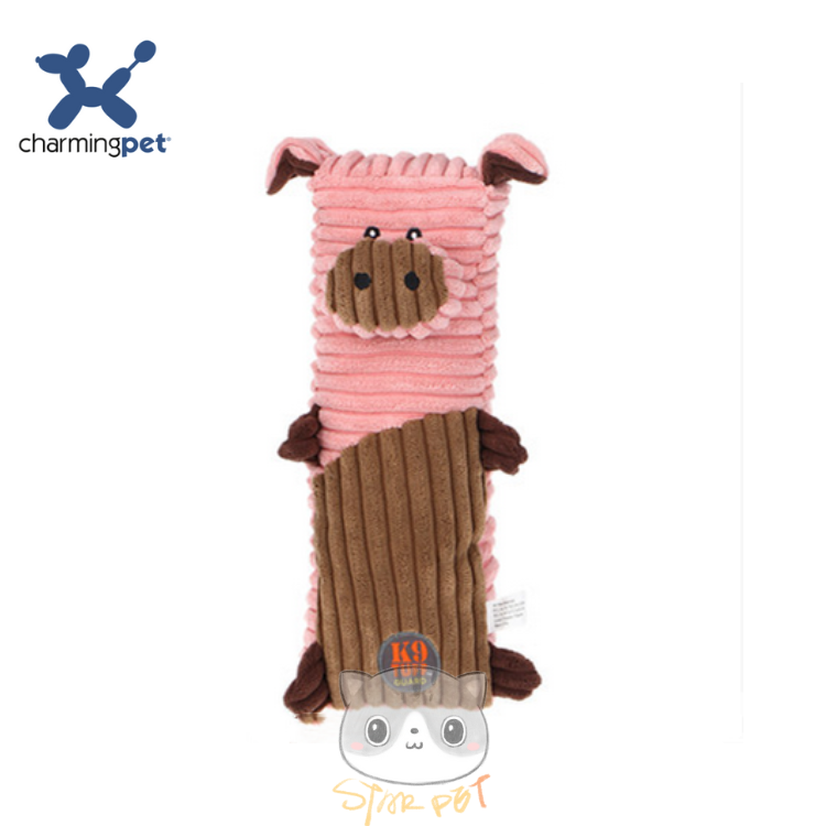 Charming Pet - Square Heads Pig Dog Toys