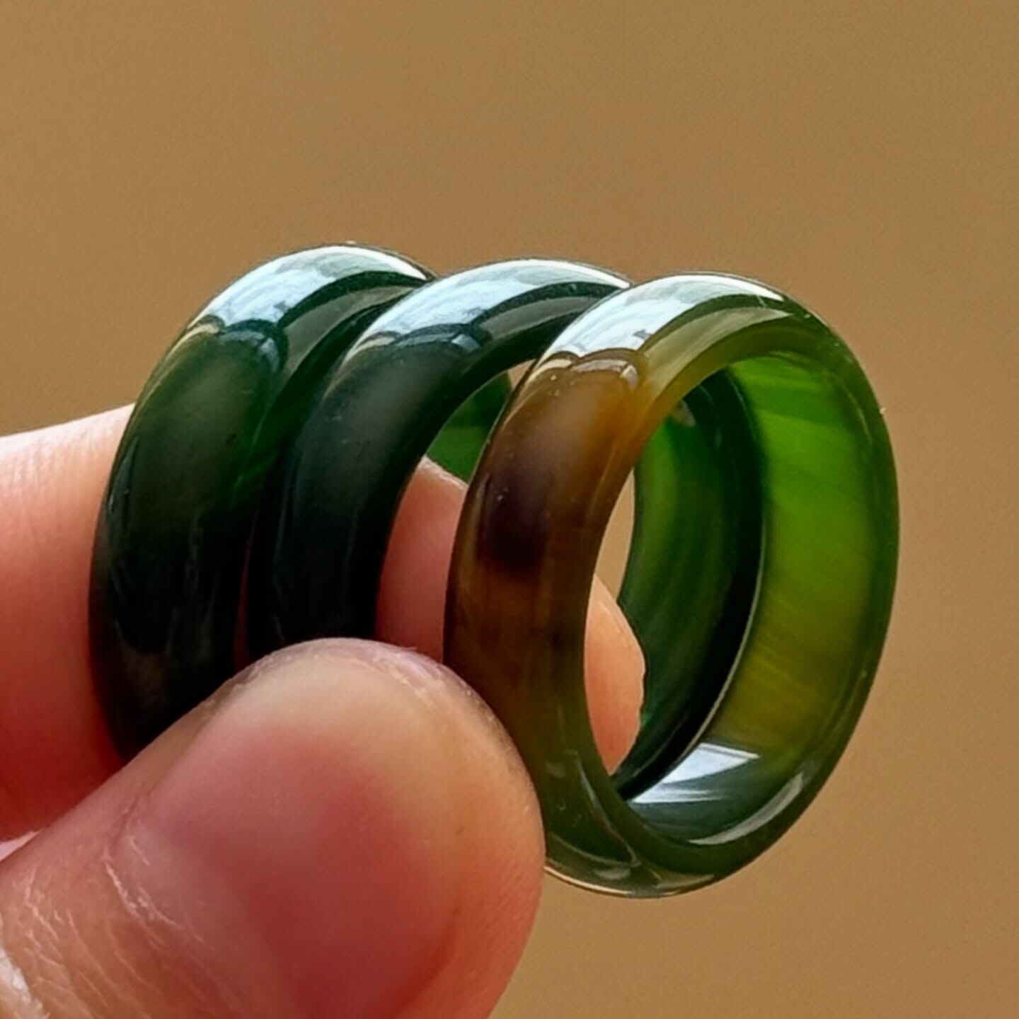 [原石] 綠玉隨 戒指 玉戒