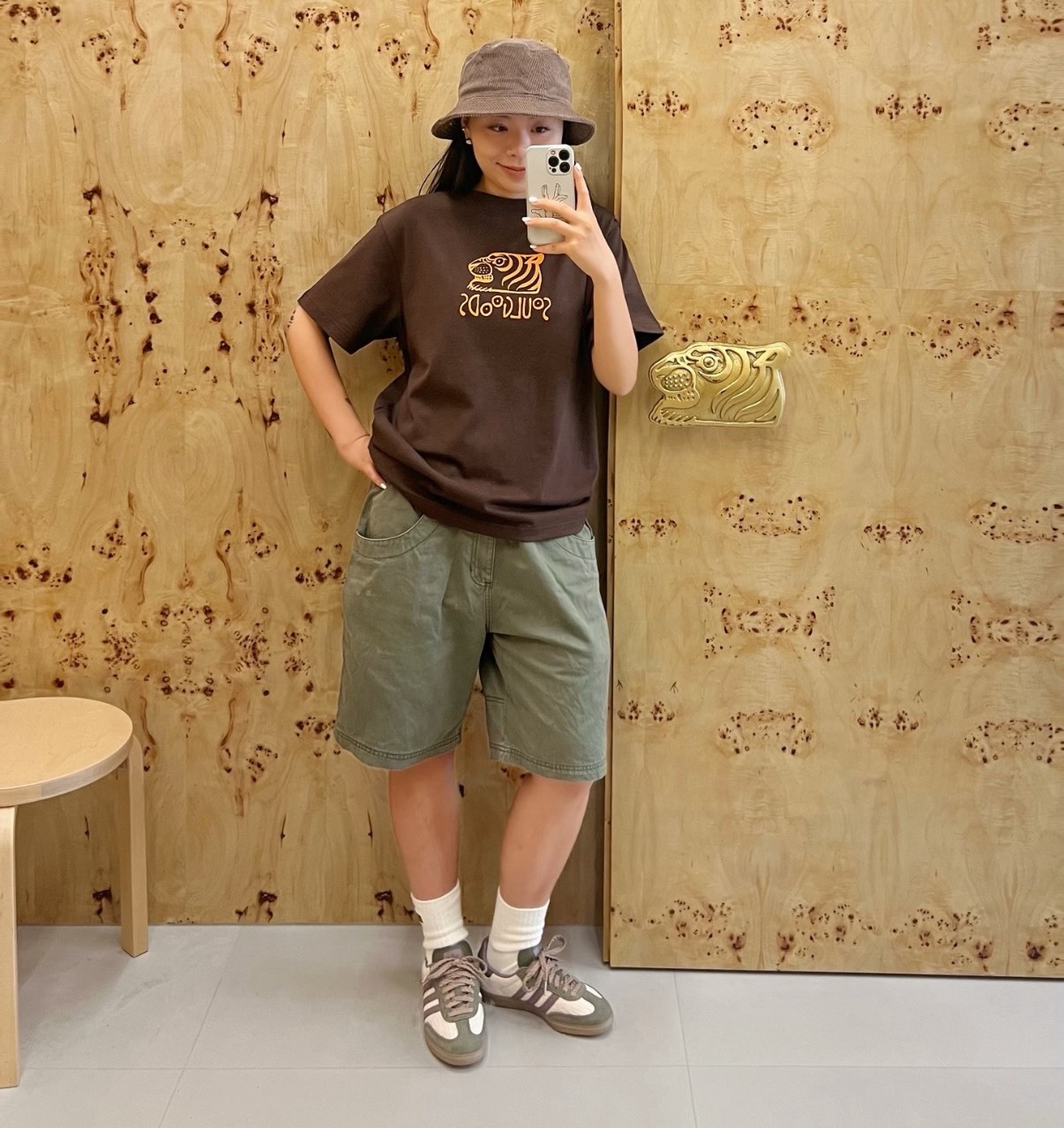 adidas SAMBA OG 棕紫綠復古百搭板鞋