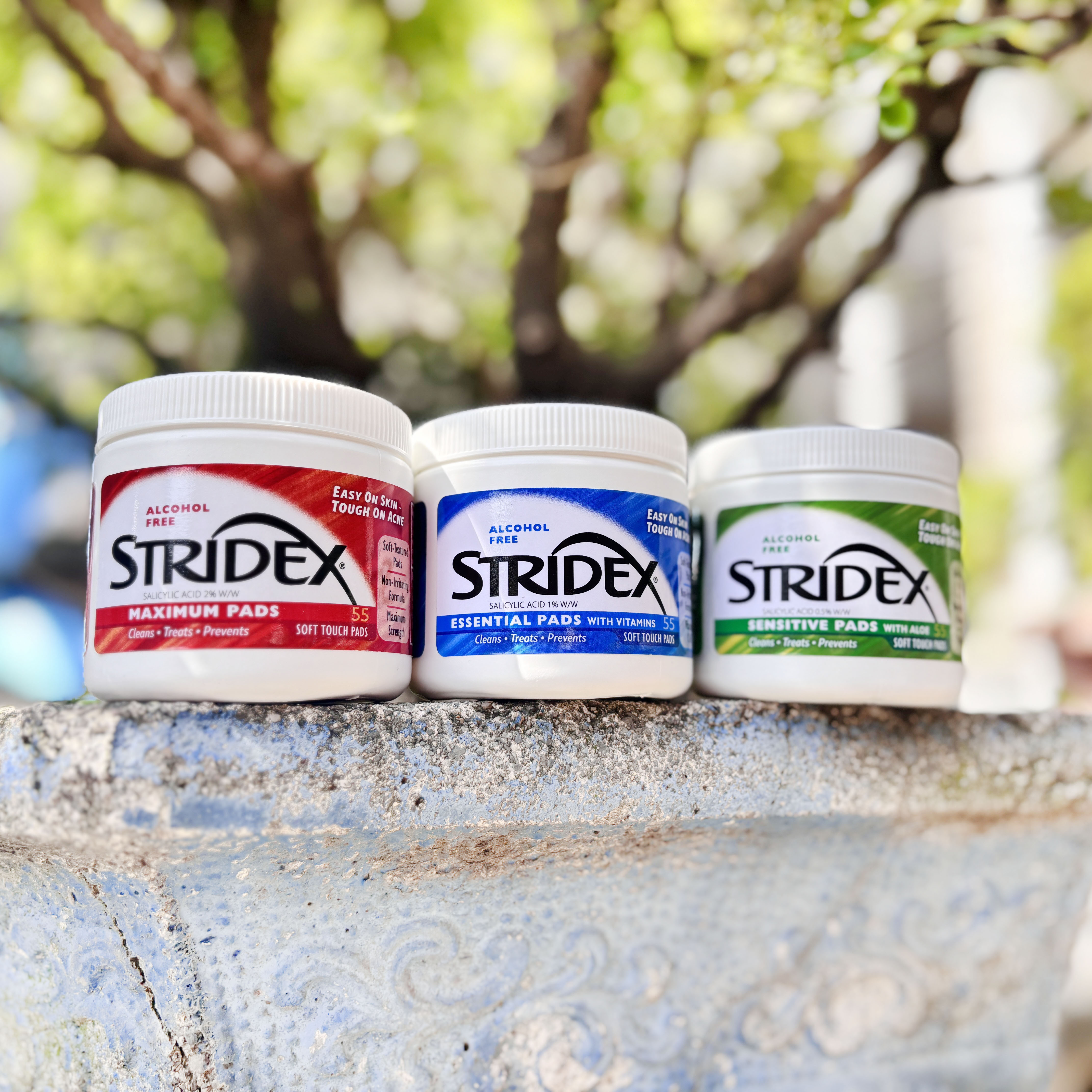 美國 Stridex 水楊酸清潔棉片 55片 爽膚棉