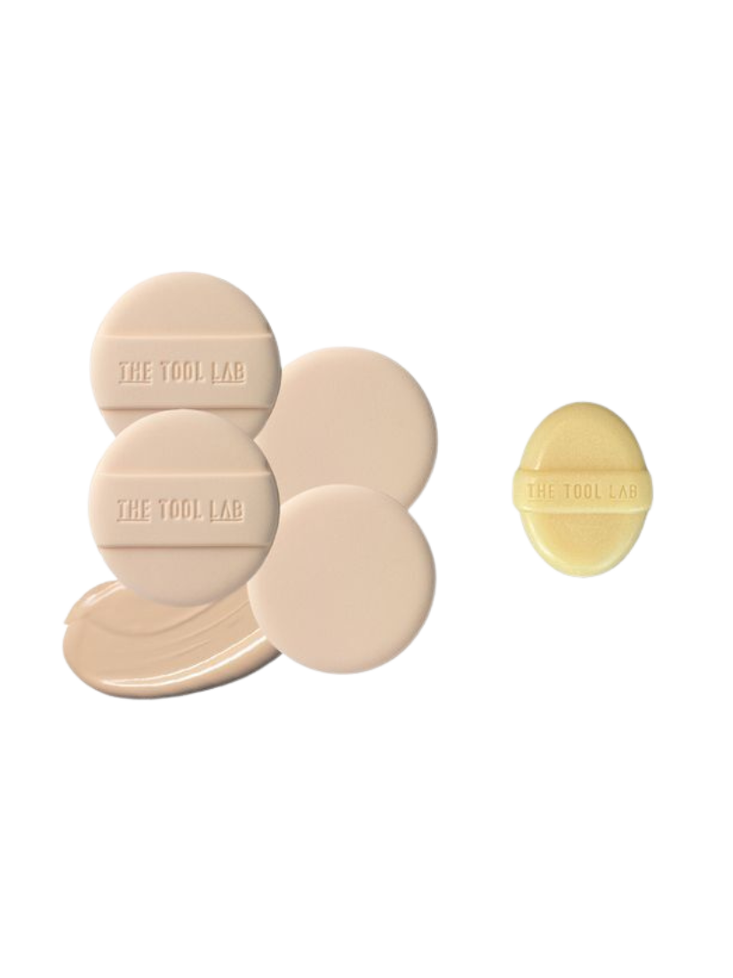 限量現貨｜THE TOOL LAB 粉撲 4個＋迷你香皂 OY特價