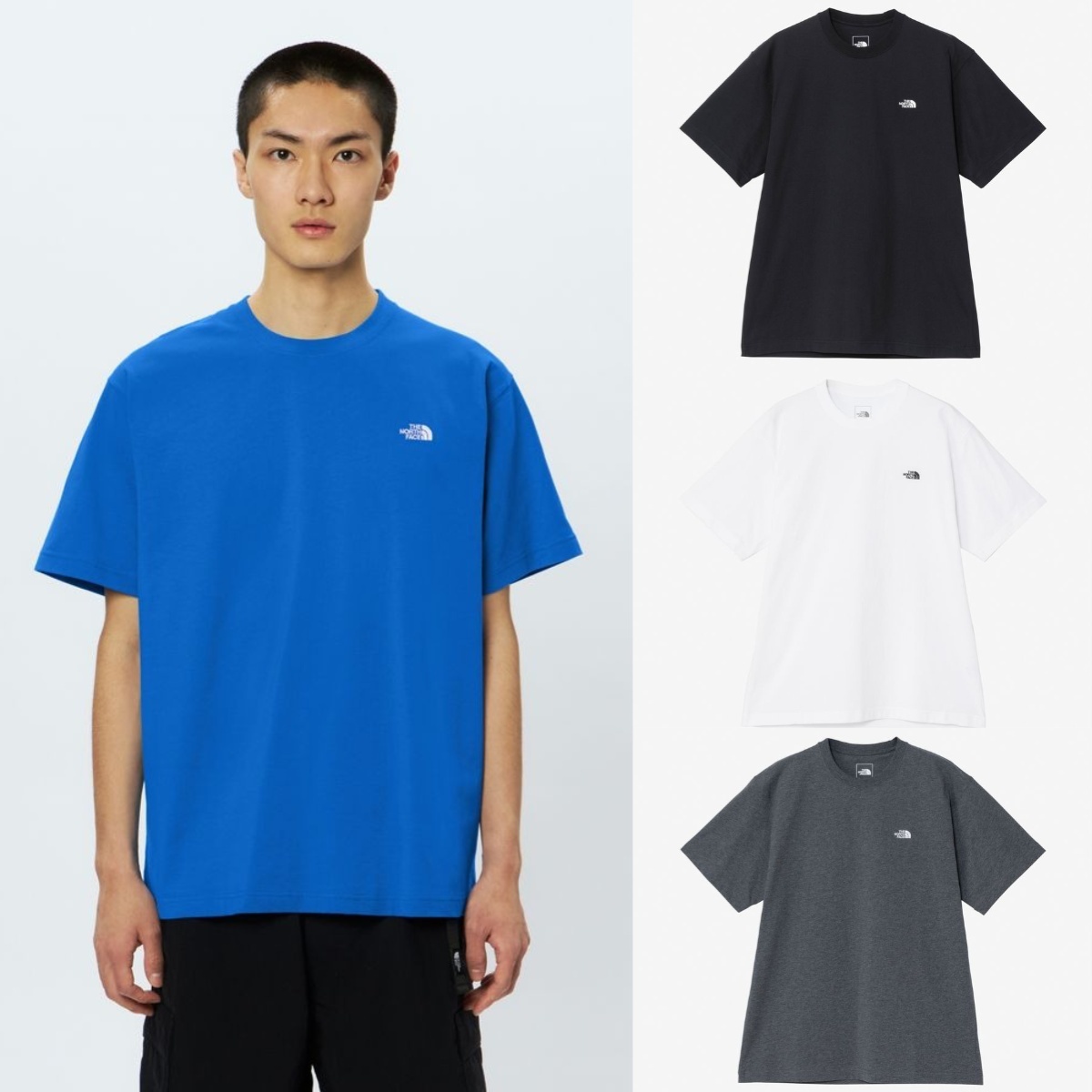預購┃日本 THE NORTH FACE FlashDry Nuptse Cotton Tee 吸汗 速乾 LOGO 短T