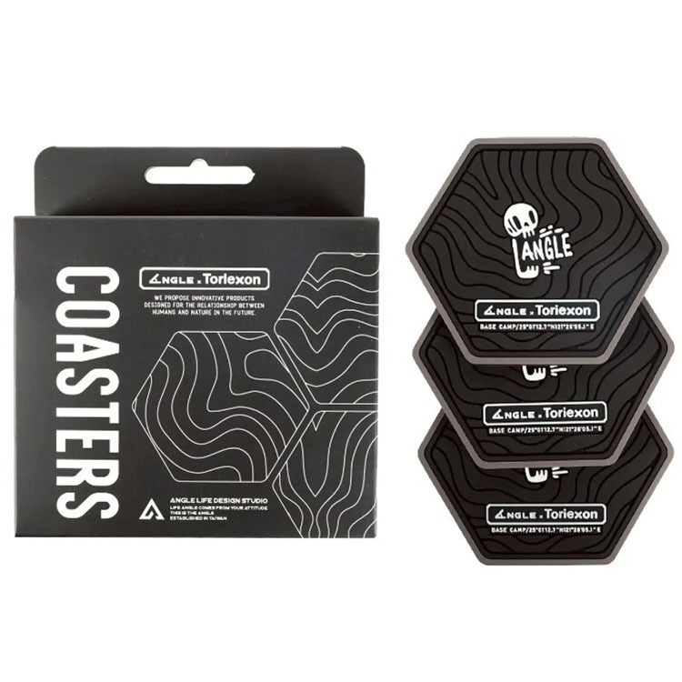 【ANGLE】尖叫人 SCREAM MAN 夜光杯墊(3片入)