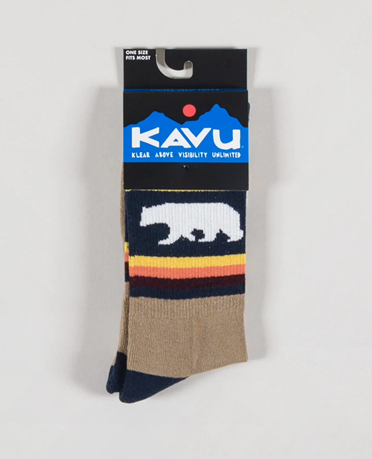 KAVU襪 - Moonwalk - Snow Bear - 1068-1071 (0614)