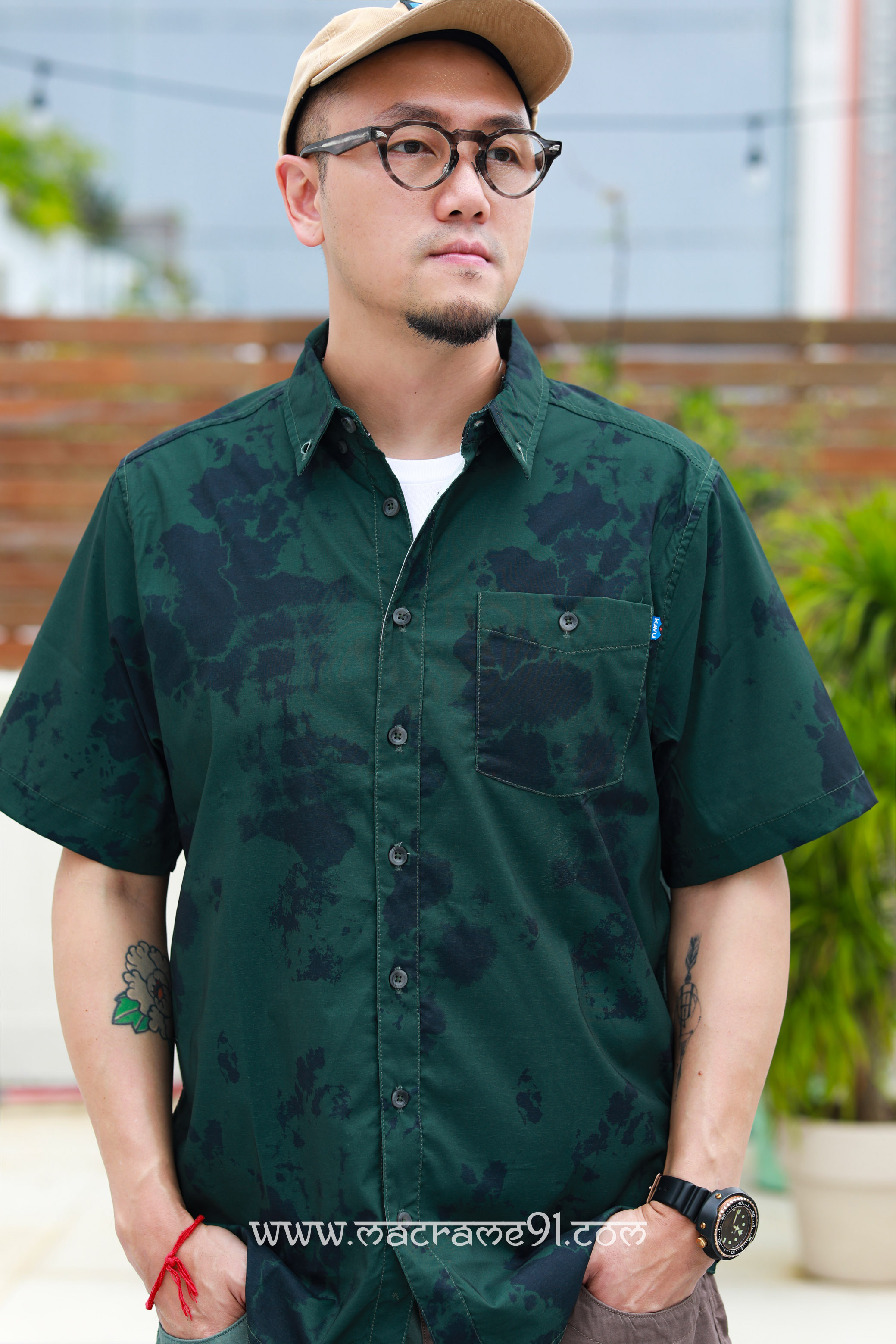 KAVU Top - River Wrangler Beryl Tie Dye - 5093-2206-3 (0614)