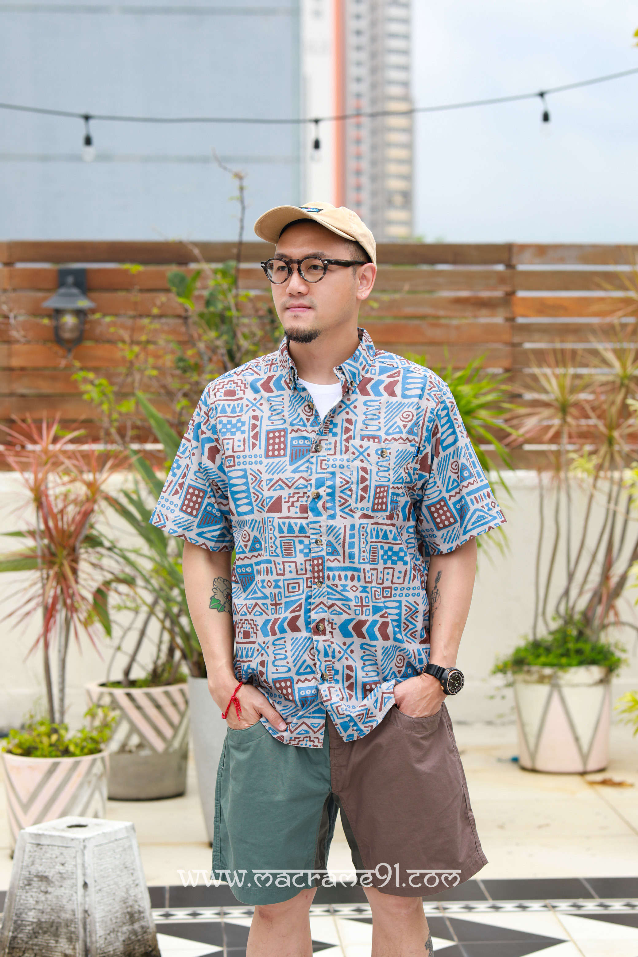 KAVU 上衣 - River Wrangler Sidewalk Chalk - 5093-950-3 (0614)