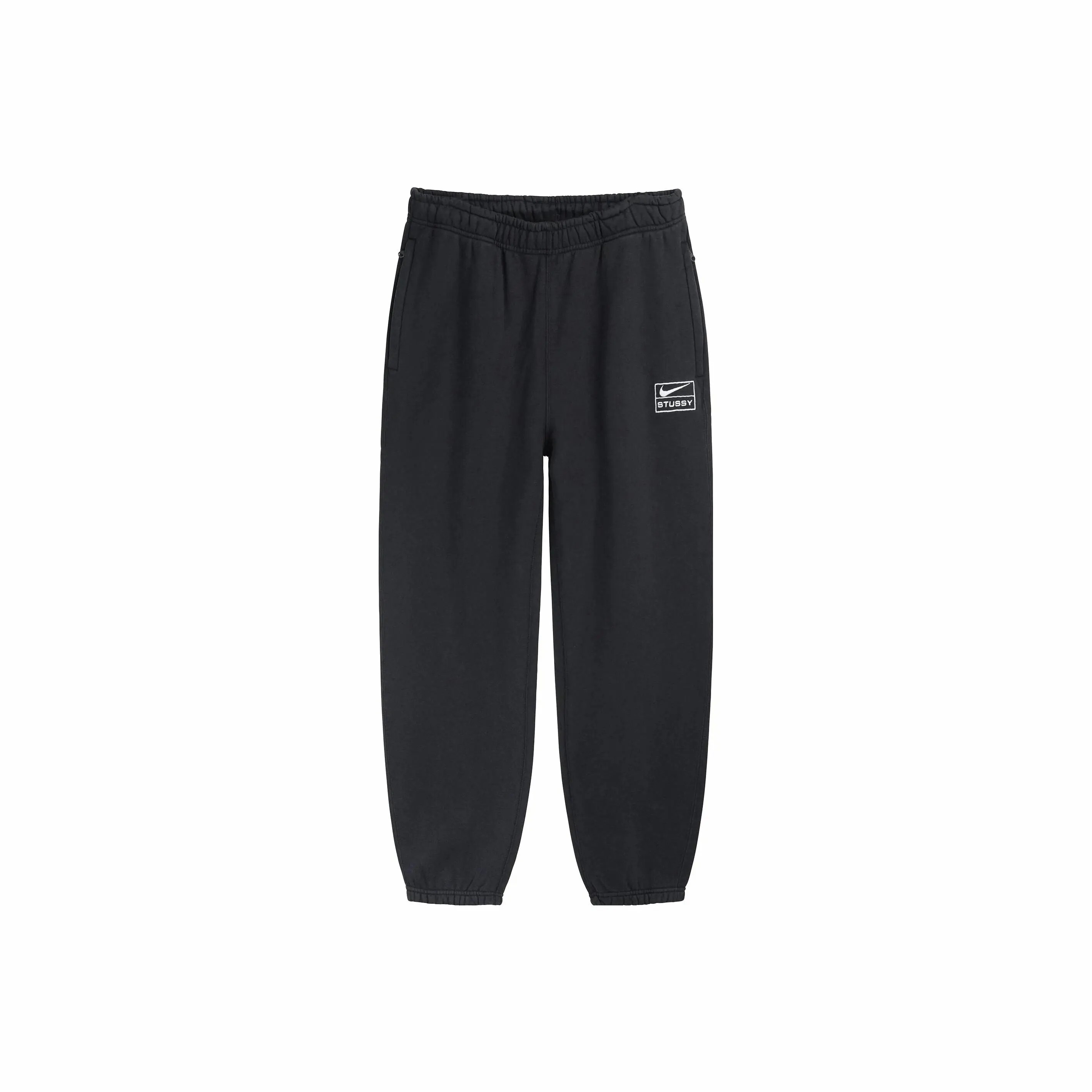 Nike x Stussy Washed Sweatpants Black 黑色長褲 亞版 DN4031-010