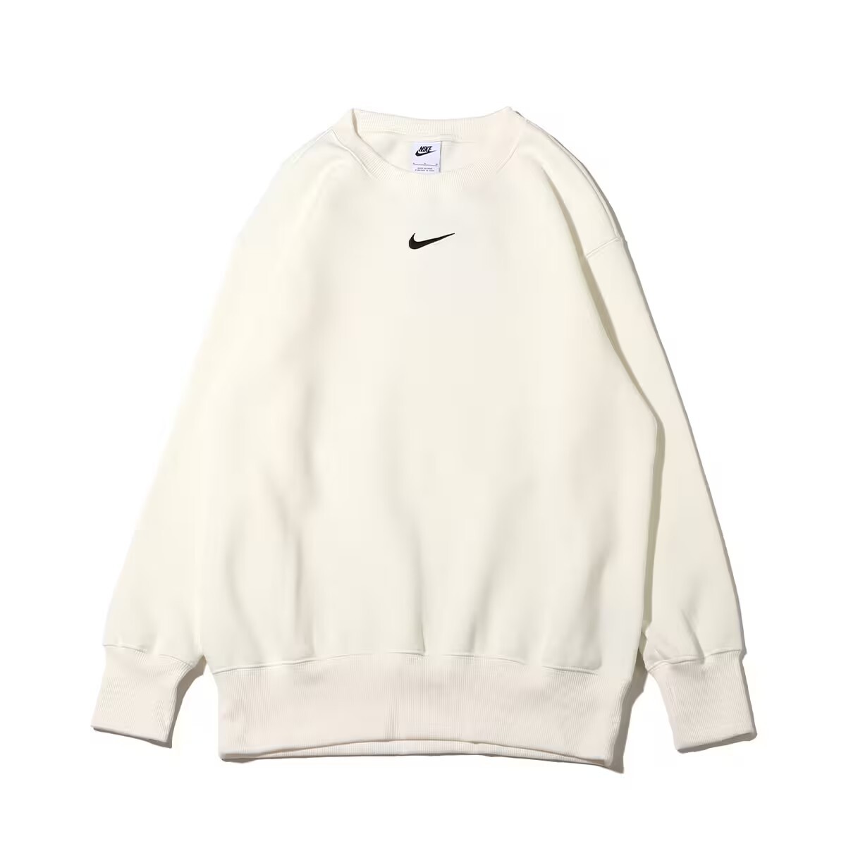 W Nike Sports Sweeping Sweatshirt White 白色長袖TEE DQ5734-133