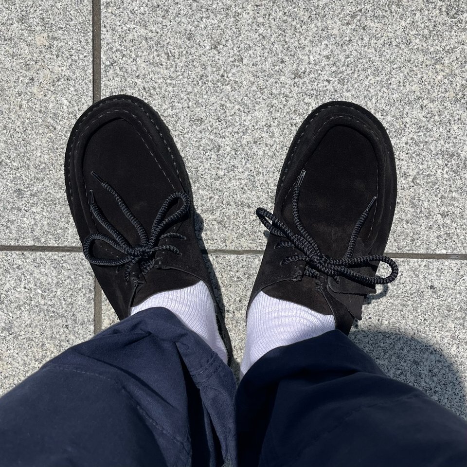 預訂 | Clarks Originals DSRT Nomad Mule 麂皮 黑色