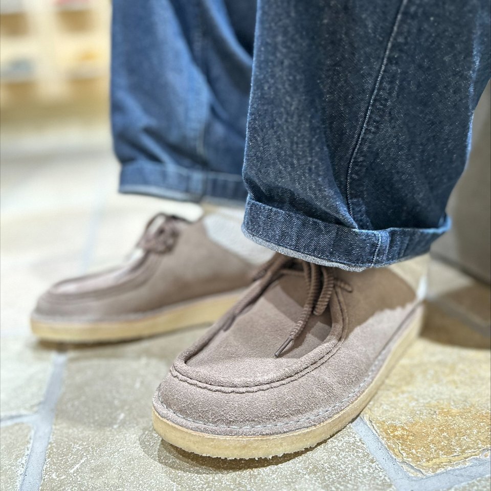 預訂 | Clarks Originals DSRT Nomad Mule 麂皮 灰色