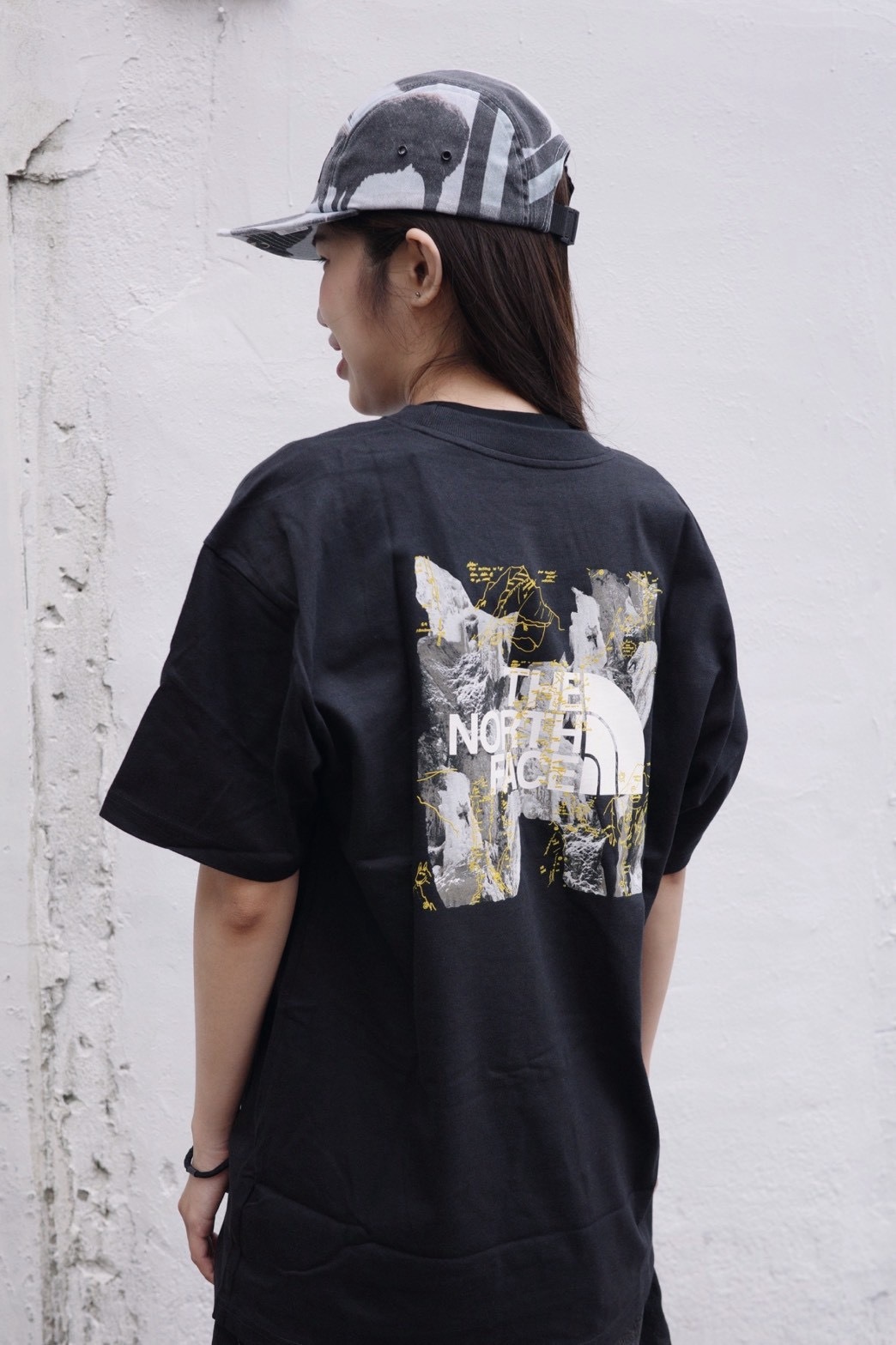 The North Face 北臉 燙金印花短t nf0a84gsogc1