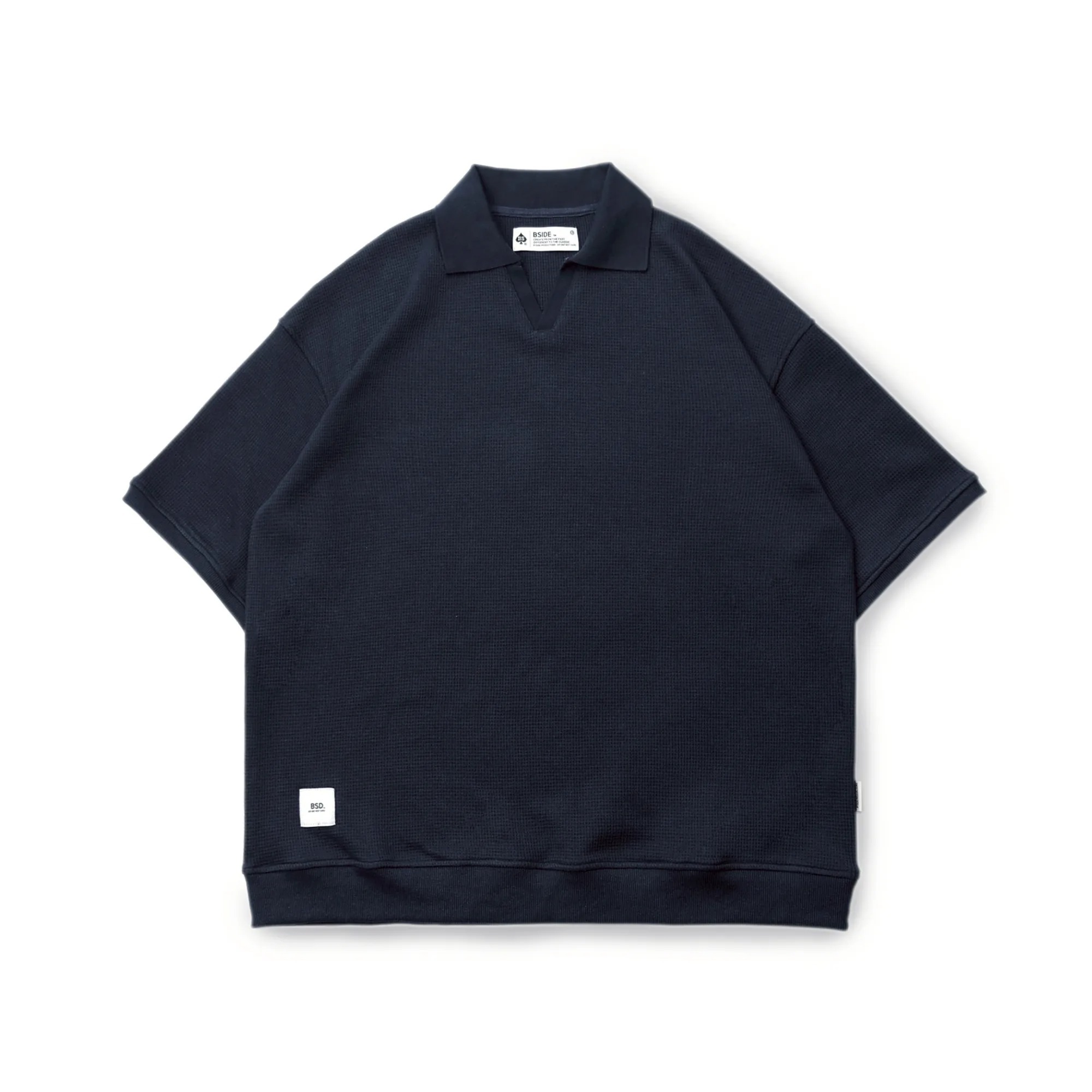 B-SIDE WAFFLE POLO SHIRT