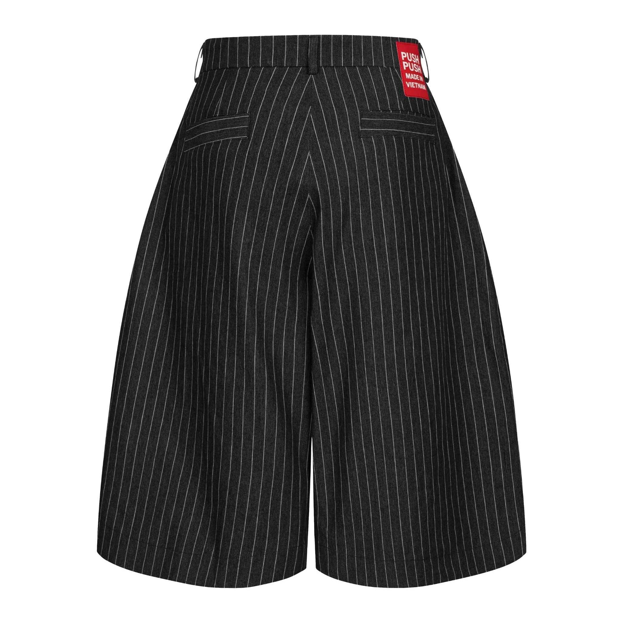 Push push PINSTRIPE JORTサイズ M PP PINSTRIPE JORT – Push Push - Worldwide