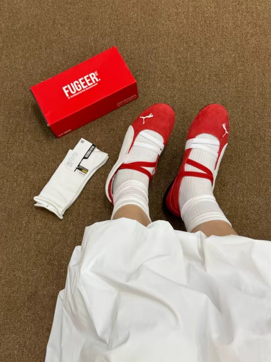 Puma Speedcat Ballet 紅白