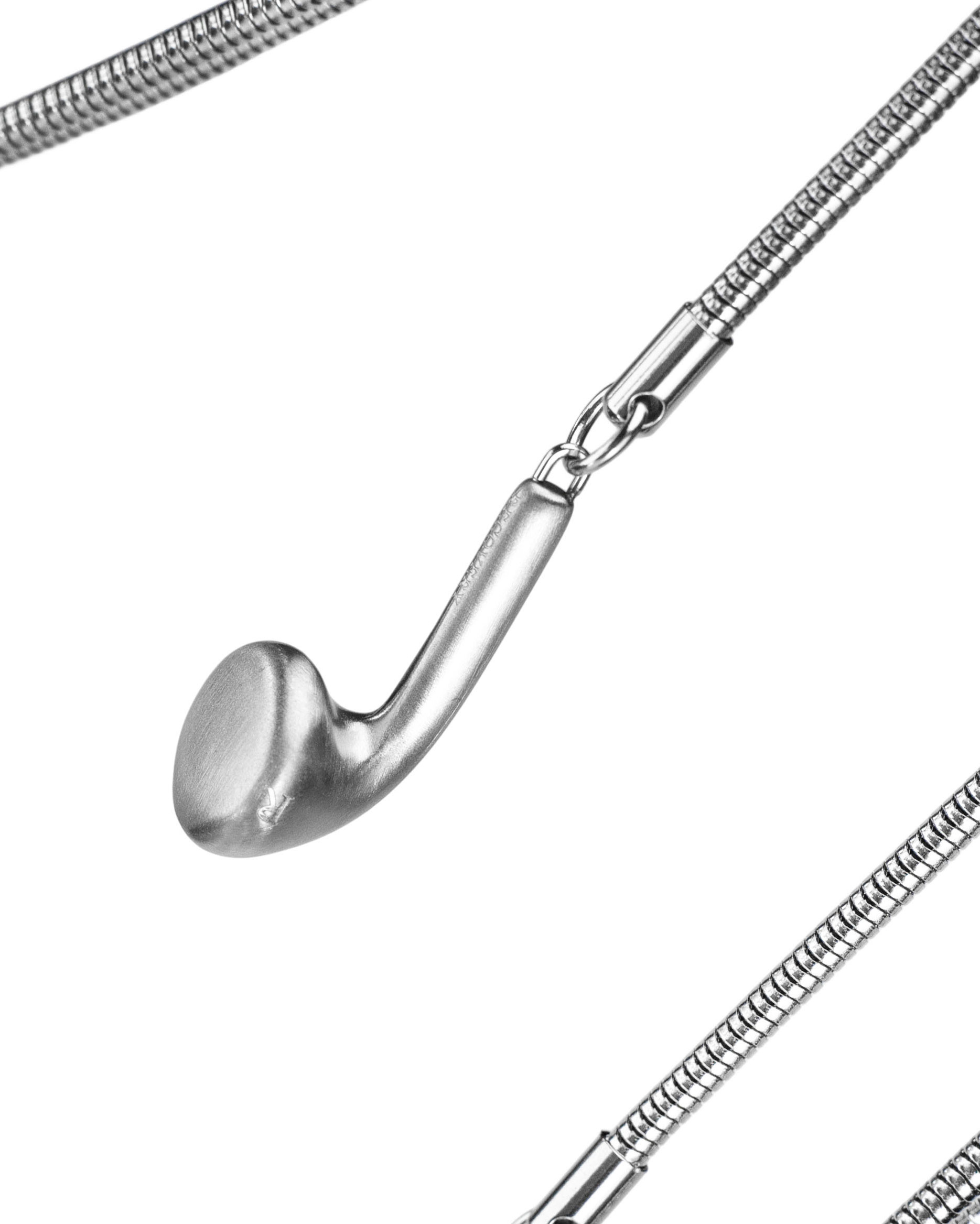 RECOVERY 完形耳機褲鍊 / 腰鍊 霧銀色