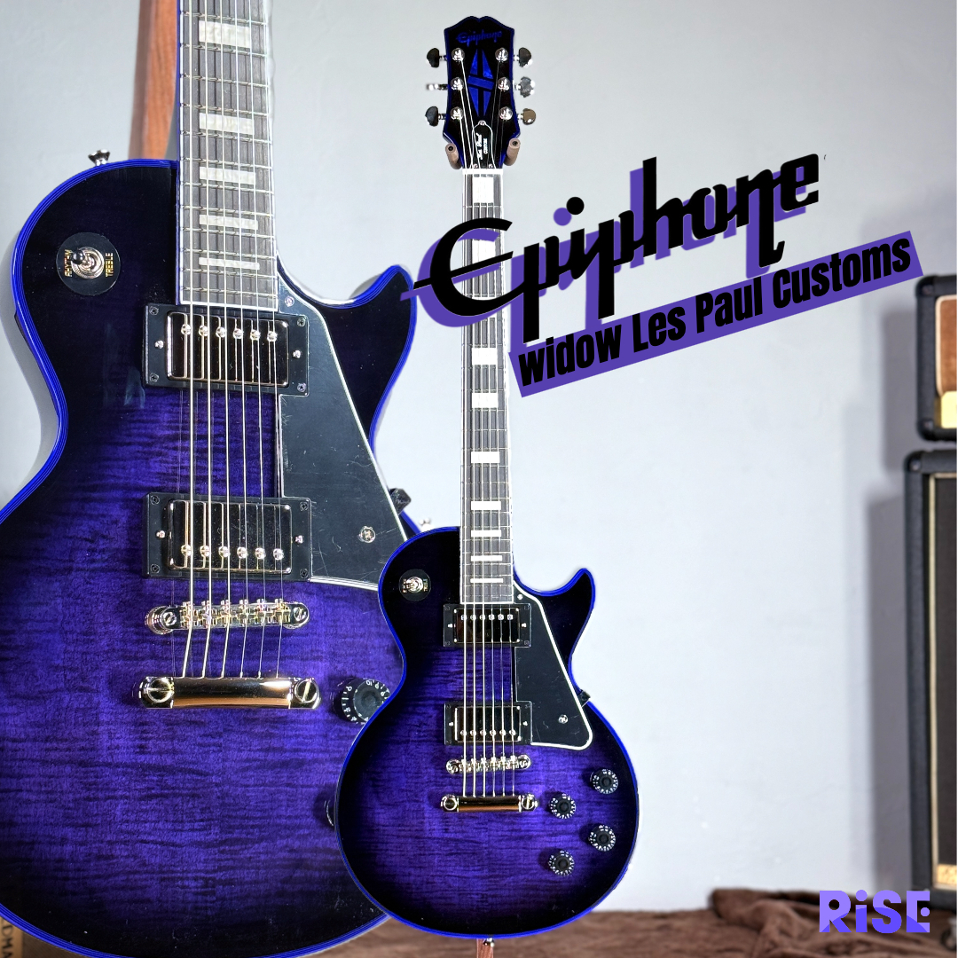限定款 Epiphone Les Paul Custom Widow Purple Burst 電吉他