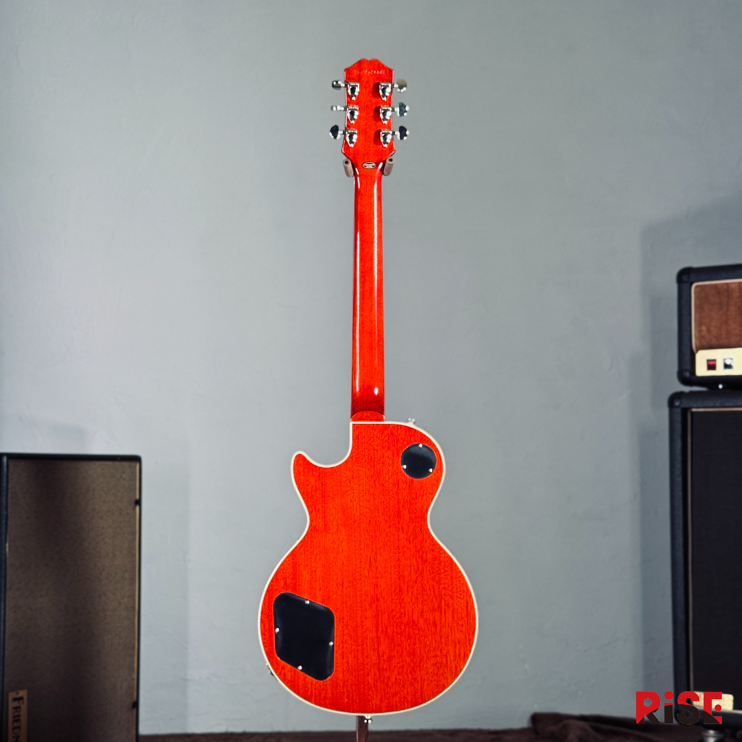 Epiphone Les Paul Custom Figured Transparent Red 附原廠琴袋