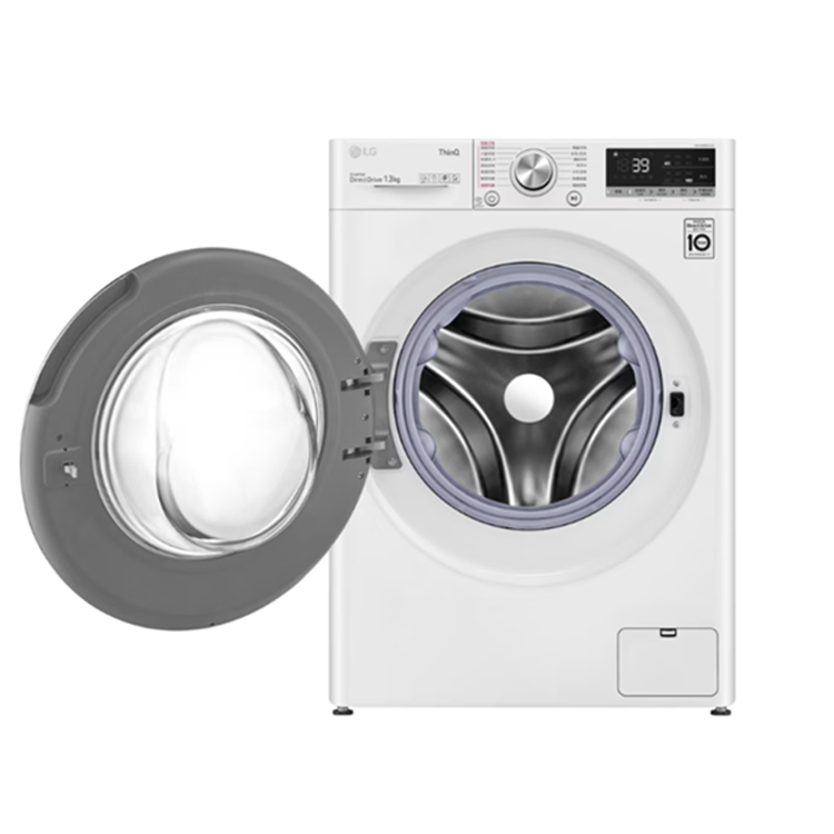 LG 樂金 13公斤 Wi-Fi蒸洗脫烘 自動洗劑投入變頻滾筒洗衣機(WD-S13VDW)