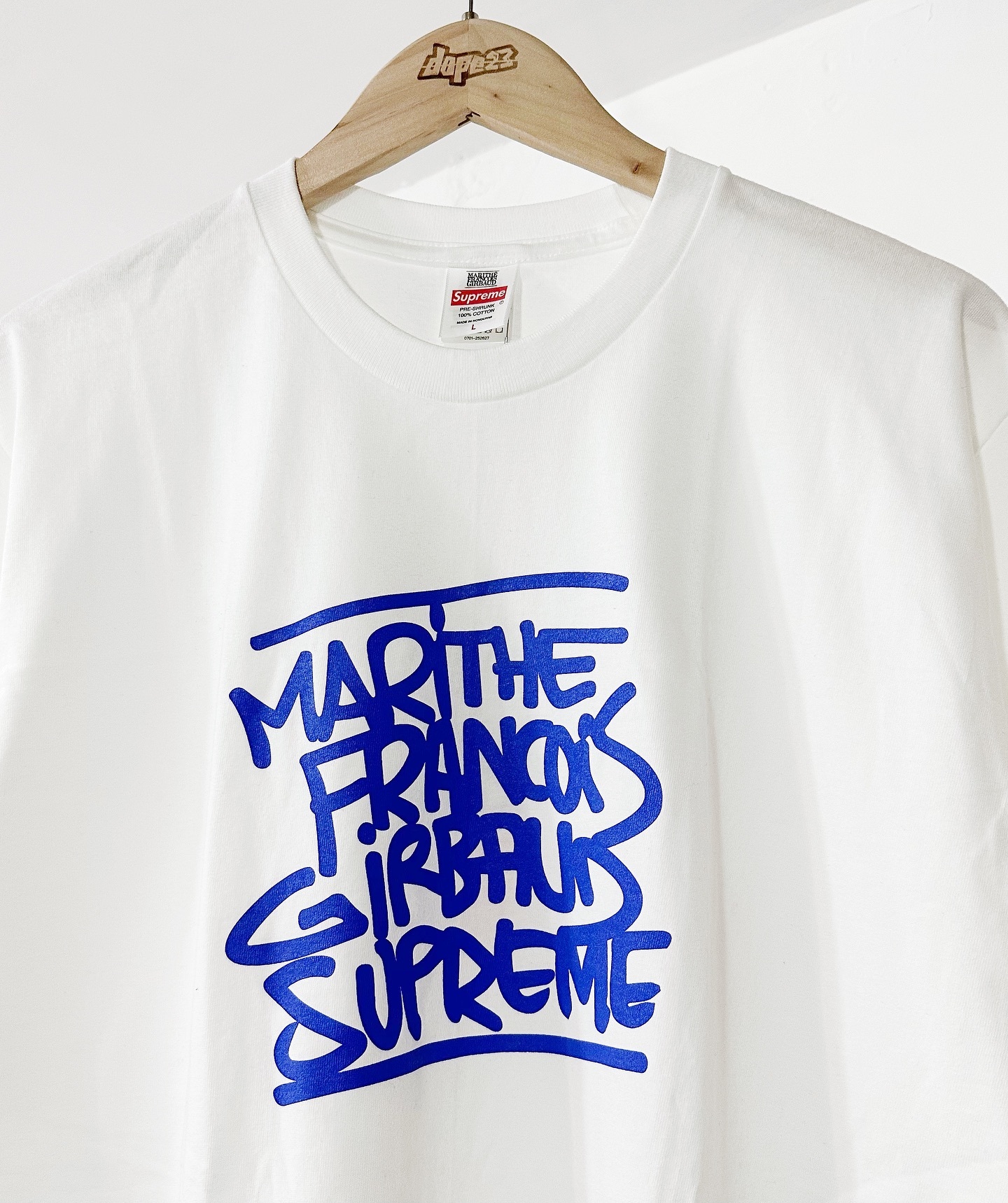 Supreme x Marithe Francois Girbaud 聯名Tee 現貨Color：Black