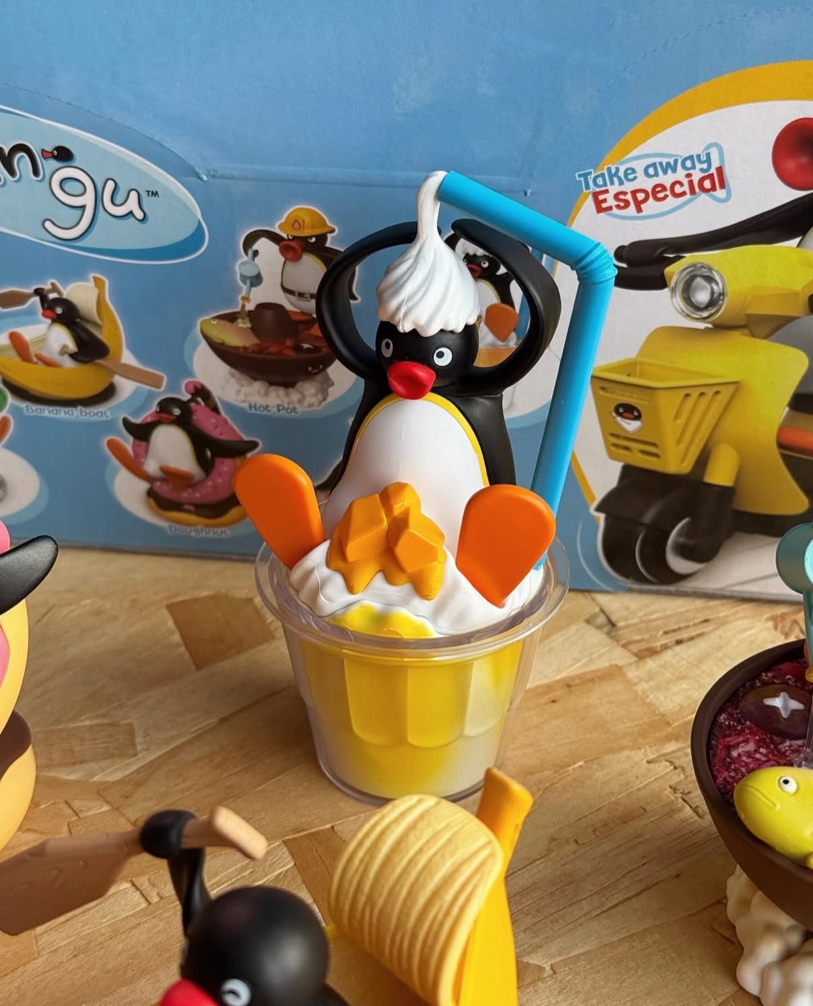 正版授權 PINGU 企鵝家族 貪吃的小鵝系列 盲蛋