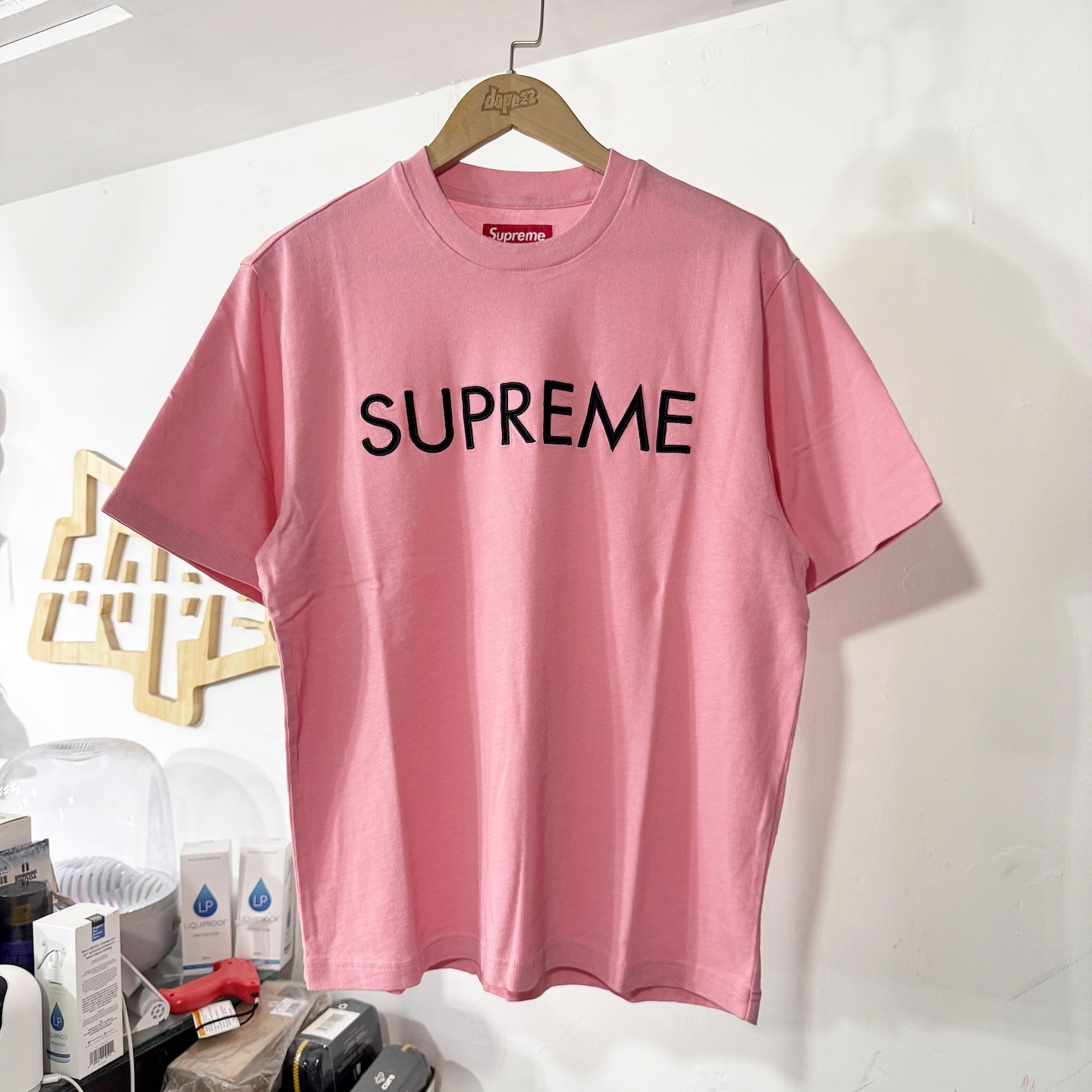 【Supreme】Capital S/S Top Pink - 25SS Supreme Capital S S Top (SS25) - $68