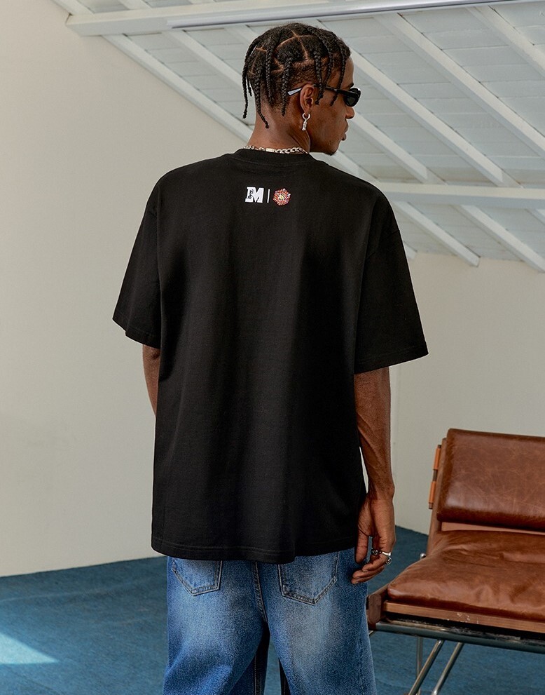 MEDM 雙版型 民族風 花卉 短袖 T