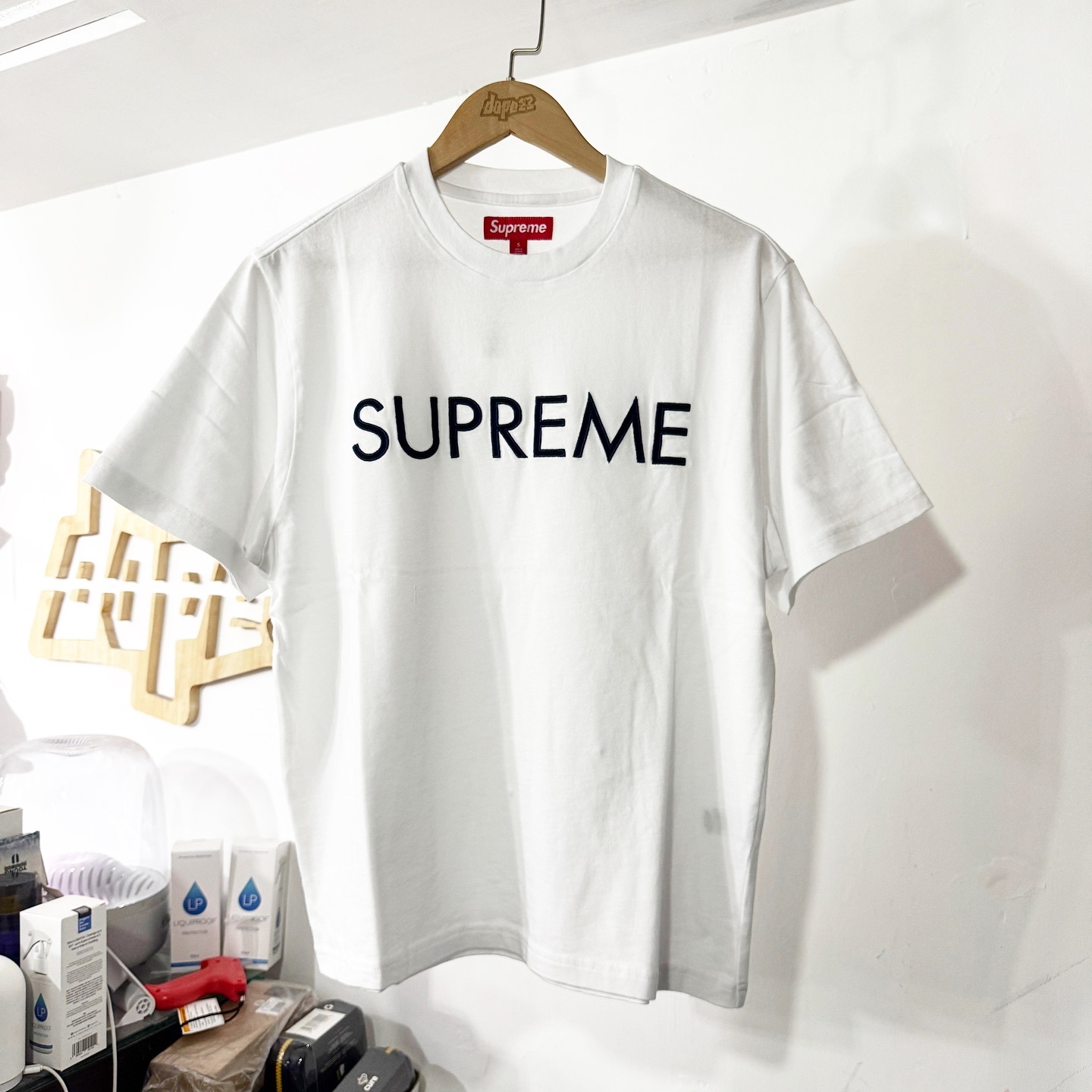 Supreme SS25 CAPITAL S/S TOP WHITE