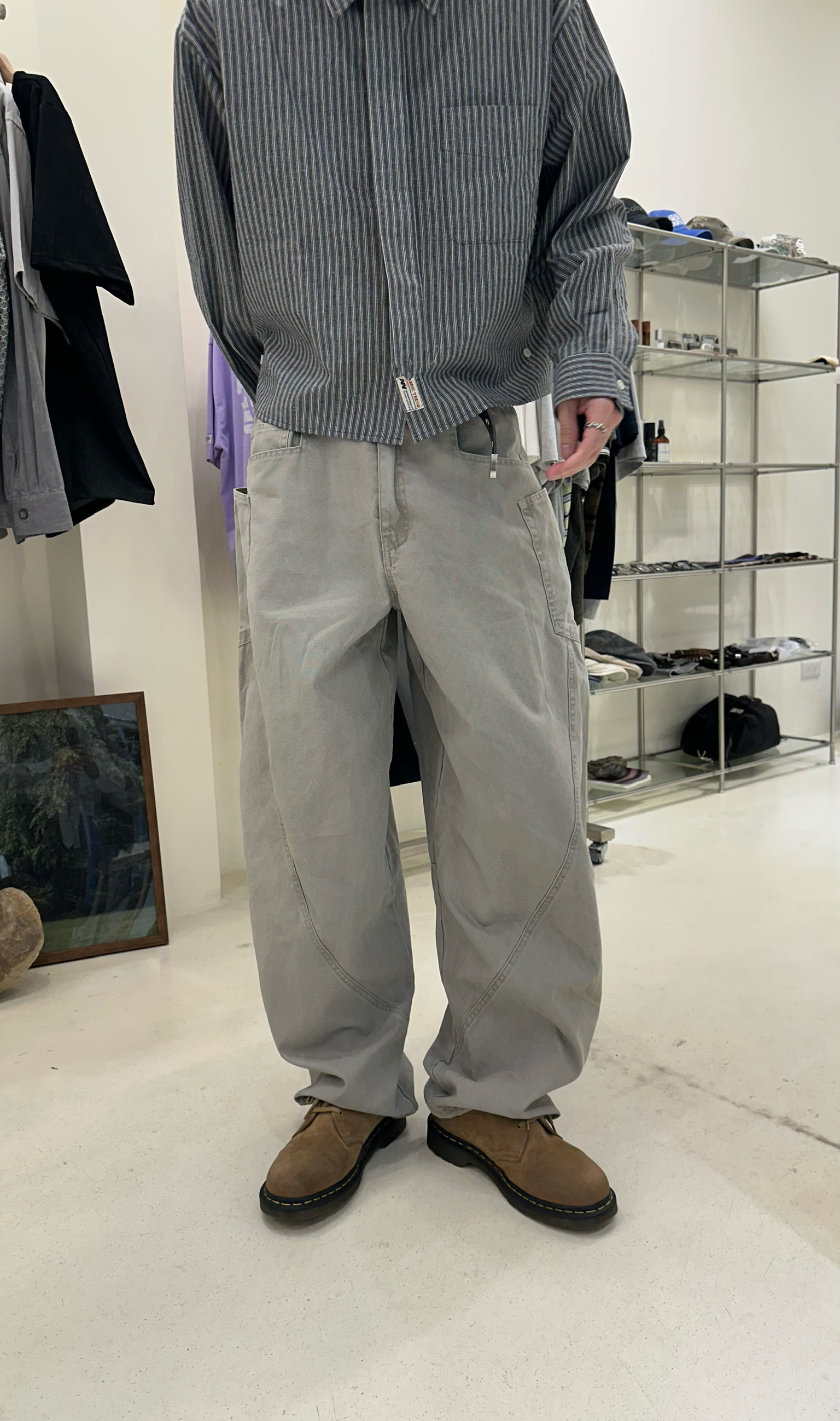 滿分微彎刀工作褲