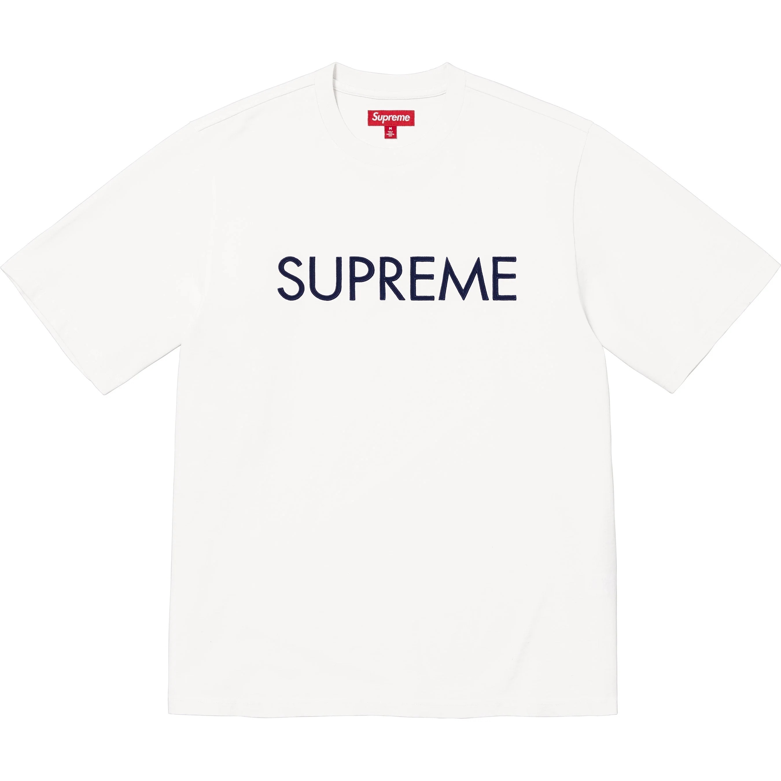 Supreme SS25 CAPITAL S/S TOP WHITE