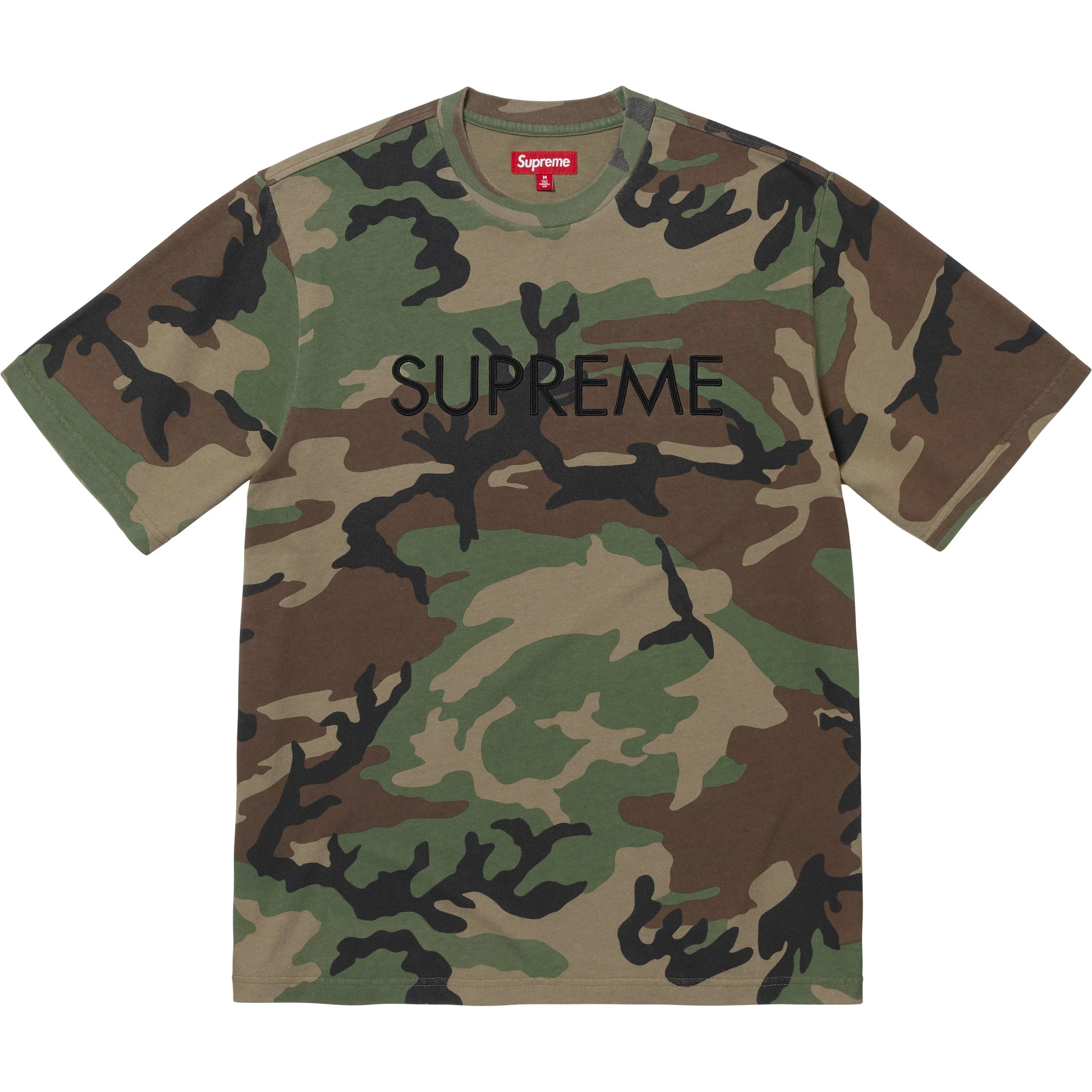 Supreme SS25 CAPITAL S/S TOP CAMO