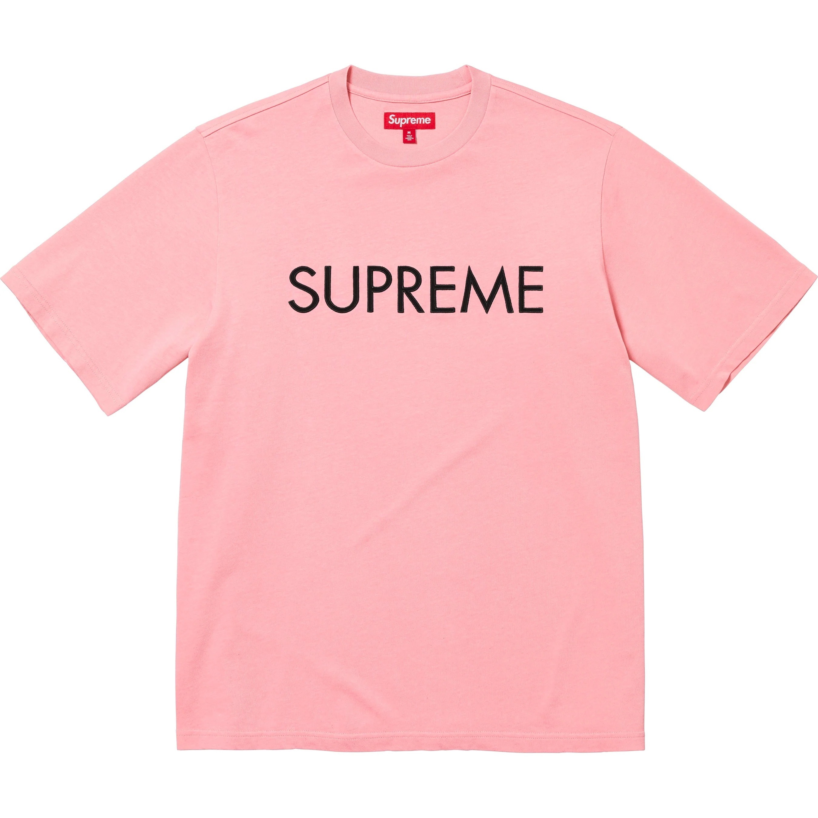 Supreme SS25 CAPITAL S/S TOP PINK
