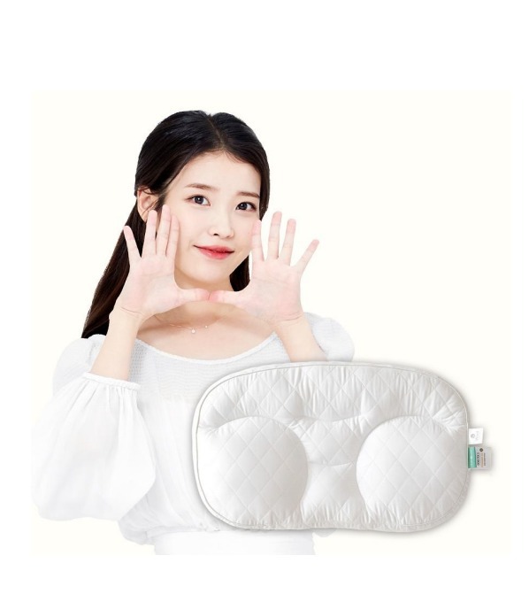 (3086)韓國連線 - IU款白色  SL 深度睡眠枕頭 (羊色雙面) (2尺寸可選)