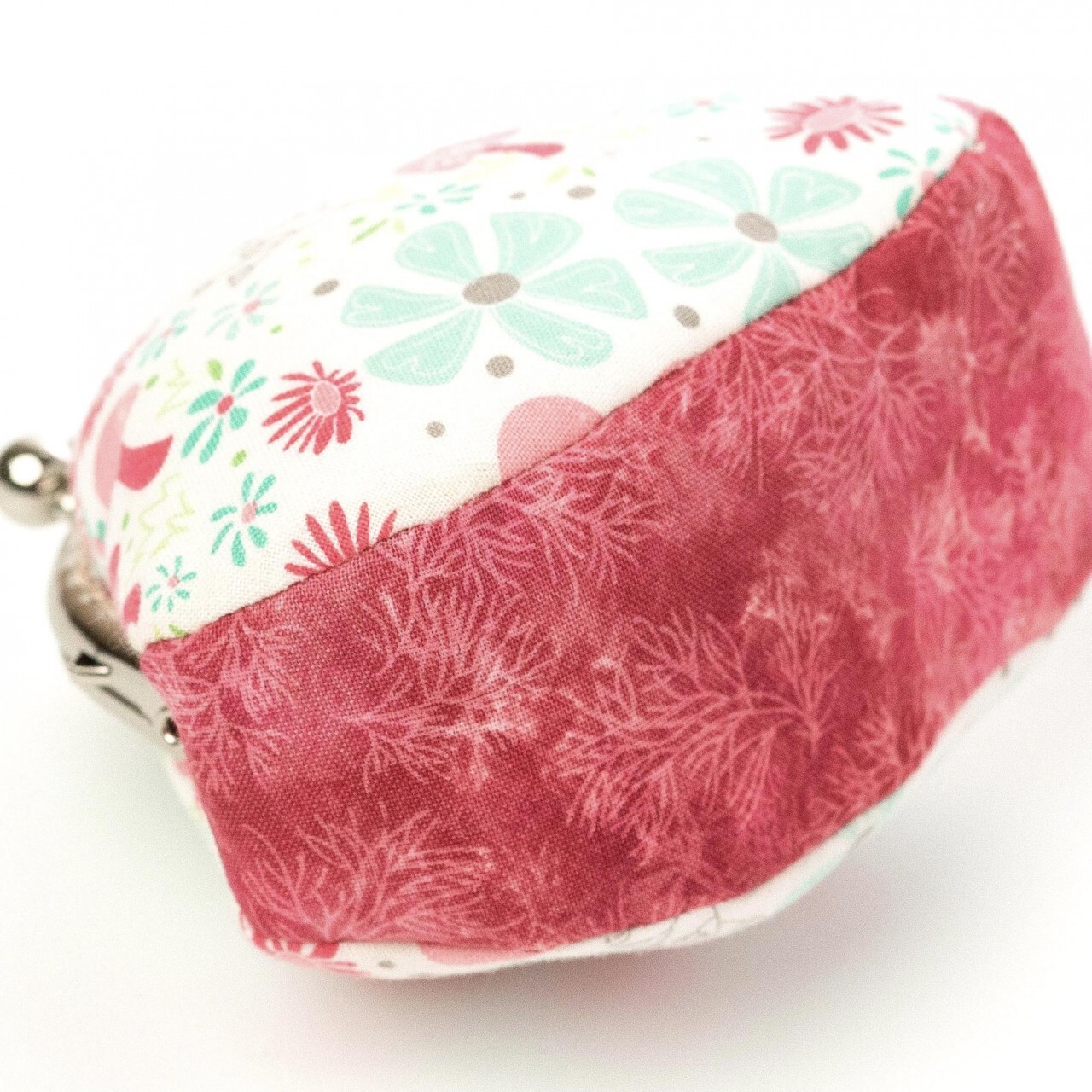 販售原尺寸【紙型】(春分花彩口金零錢包紙型)