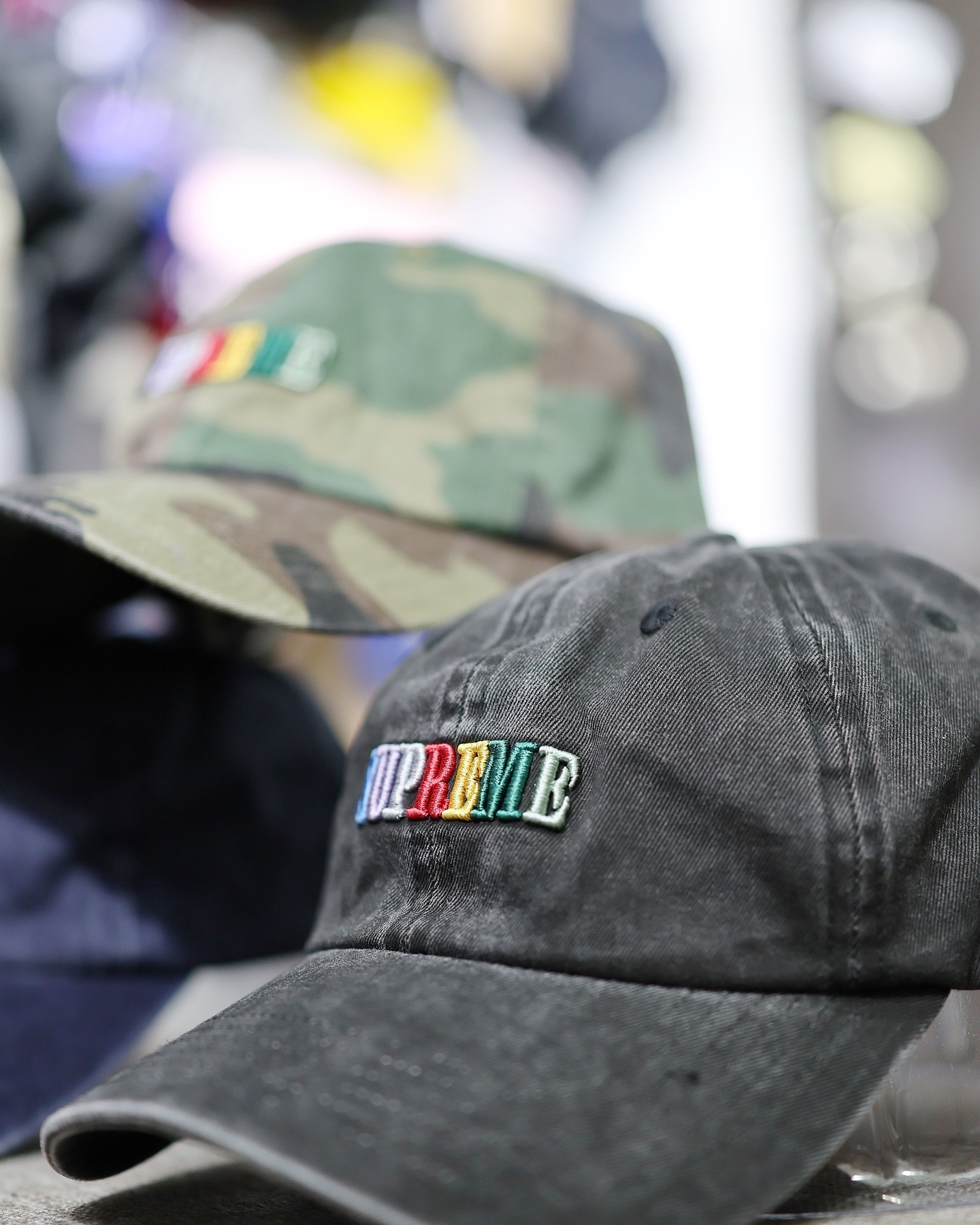 帽子 Supreme pigment dye 6-panel cap Supreme Pigment Dye 6-Panel (SS25) - $48