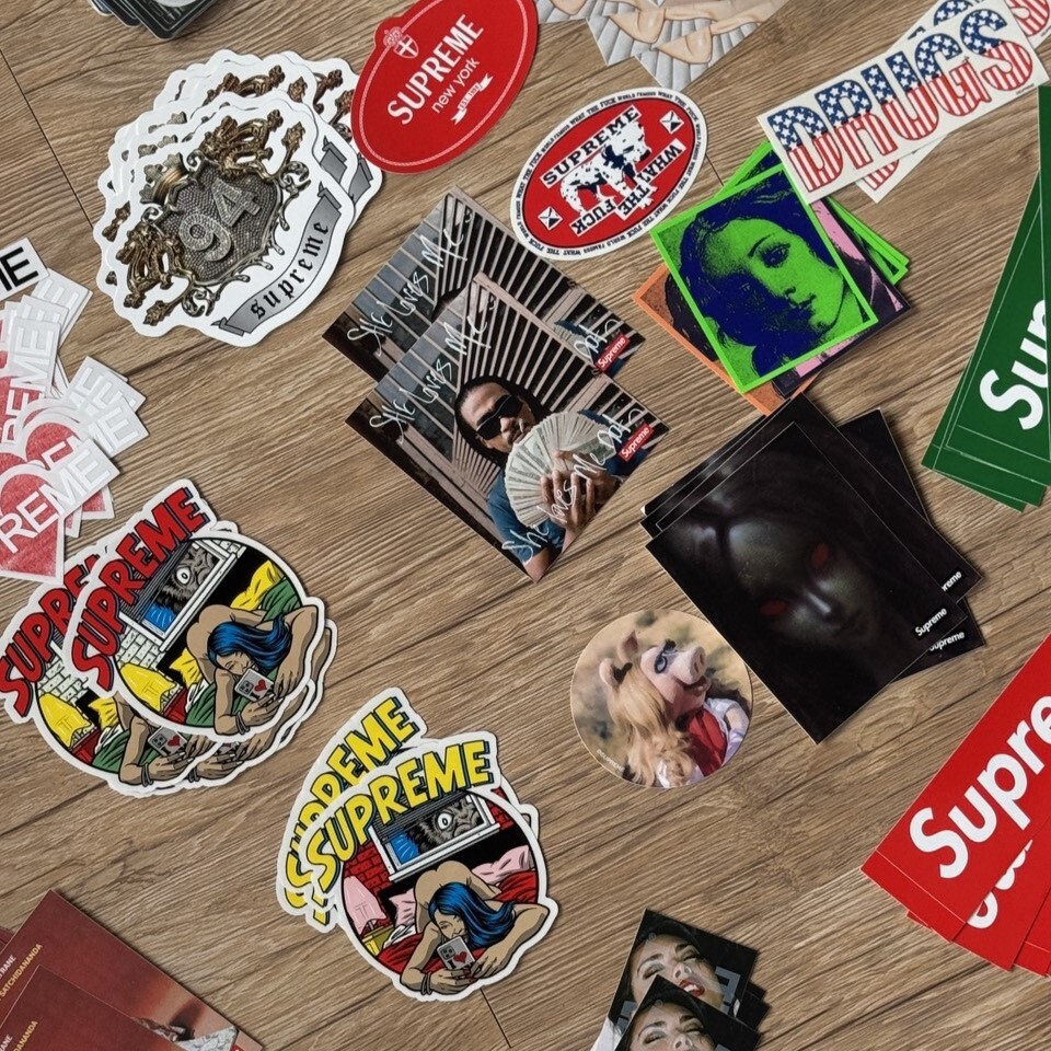 "現貨" 品牌貼紙 Supreme / Carhartt / Stussy 貼紙