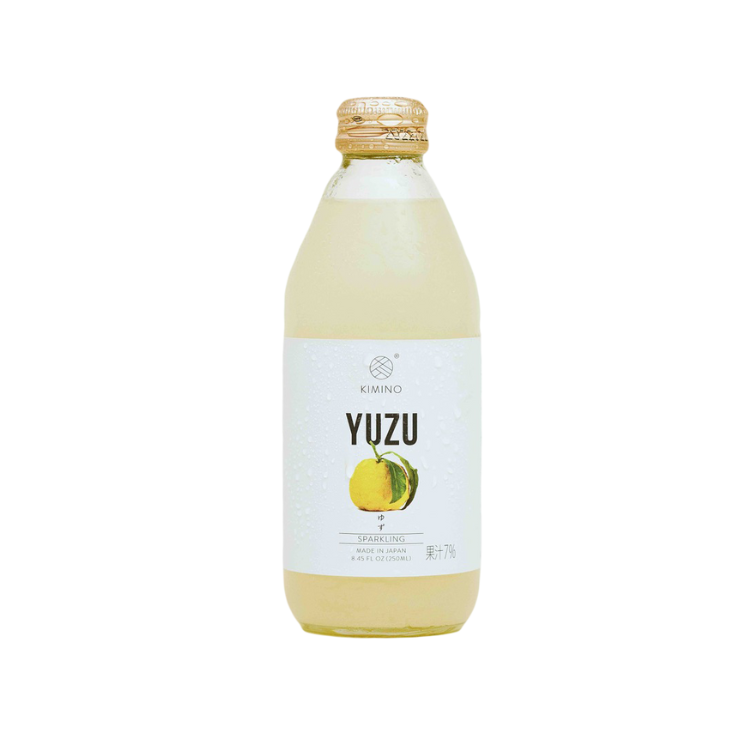 (箱購)  KIMINO 四國柚子氣泡果汁飲 250ml x 24瓶/箱