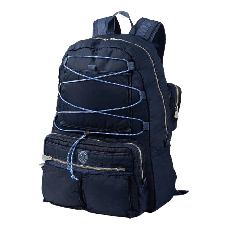 2025SS PORTER CLASSIC SUPER NYLON DAYPACK L  超限量 銀座 GINZA 限定 水洗 深藍色 後背包 現貨 PC-015-264-0047