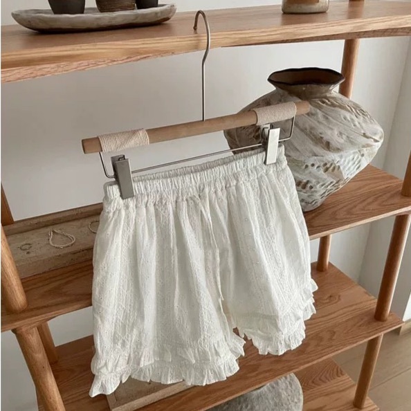 蕾絲花邊小短褲/二色