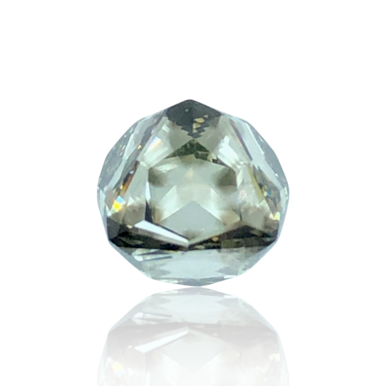 【頂級珍稀品．達畢茲現象．"Asteriated diamond"天然花鑽 3.05ct(附TDUGR台大證書)】