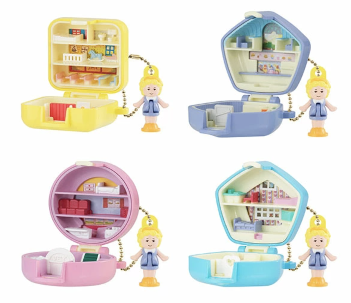 日本扭蛋 POLLY POCKET 一套 4 款 隨機寄出