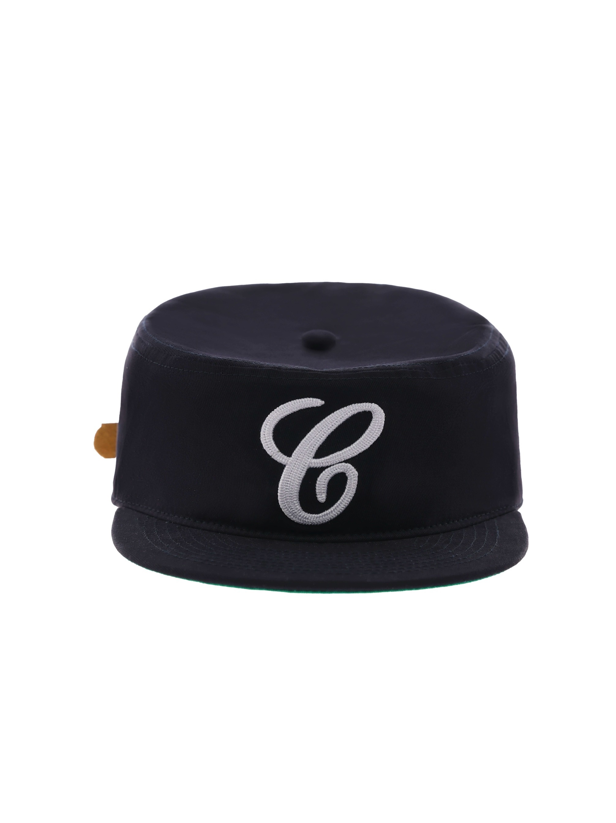 6cRAyon Pillbox Cap NAVY