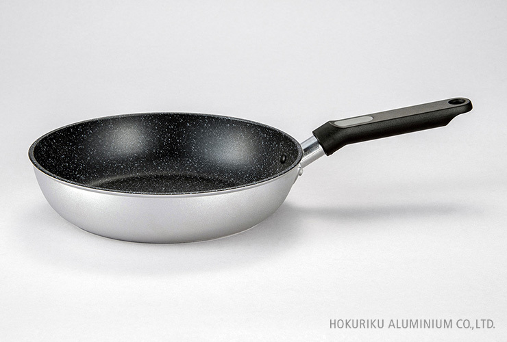 (宅配 含運) 日本製 Hokua 北陸 Marble Cast 高耐磨 大理石紋路 平底鍋 (無盒裝)