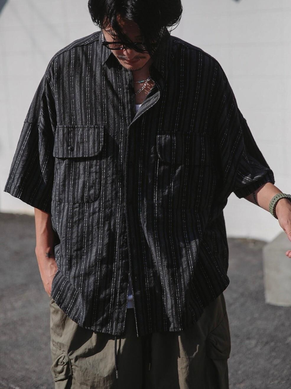 直間短袖恤衫 FARMERS-028S